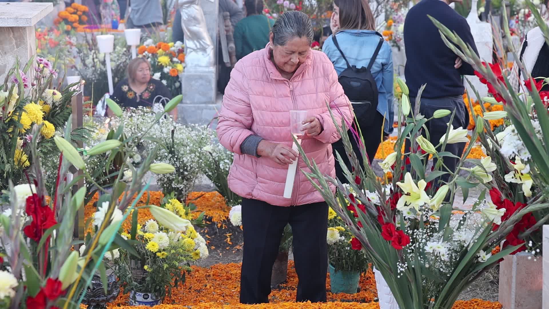 Day Of The Dead In San Andres Mixquic In Mexico