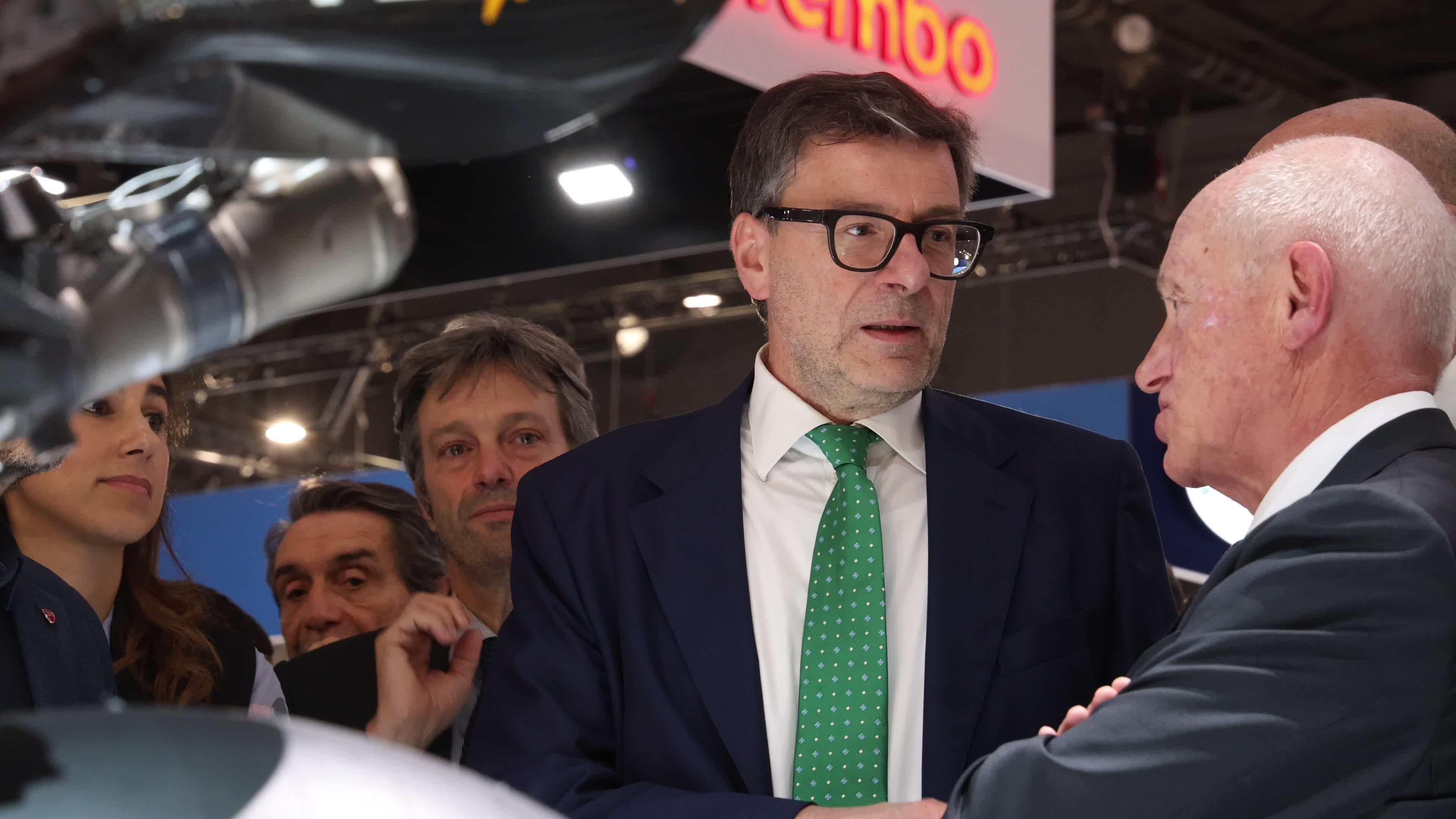  The inauguration ceremony of the 82nd edition of EICMA Milan Motorcycle Show at Rho Fiera Milano In Milan
