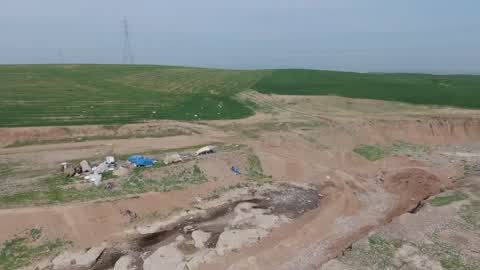 Refugee Camp Near Mosul