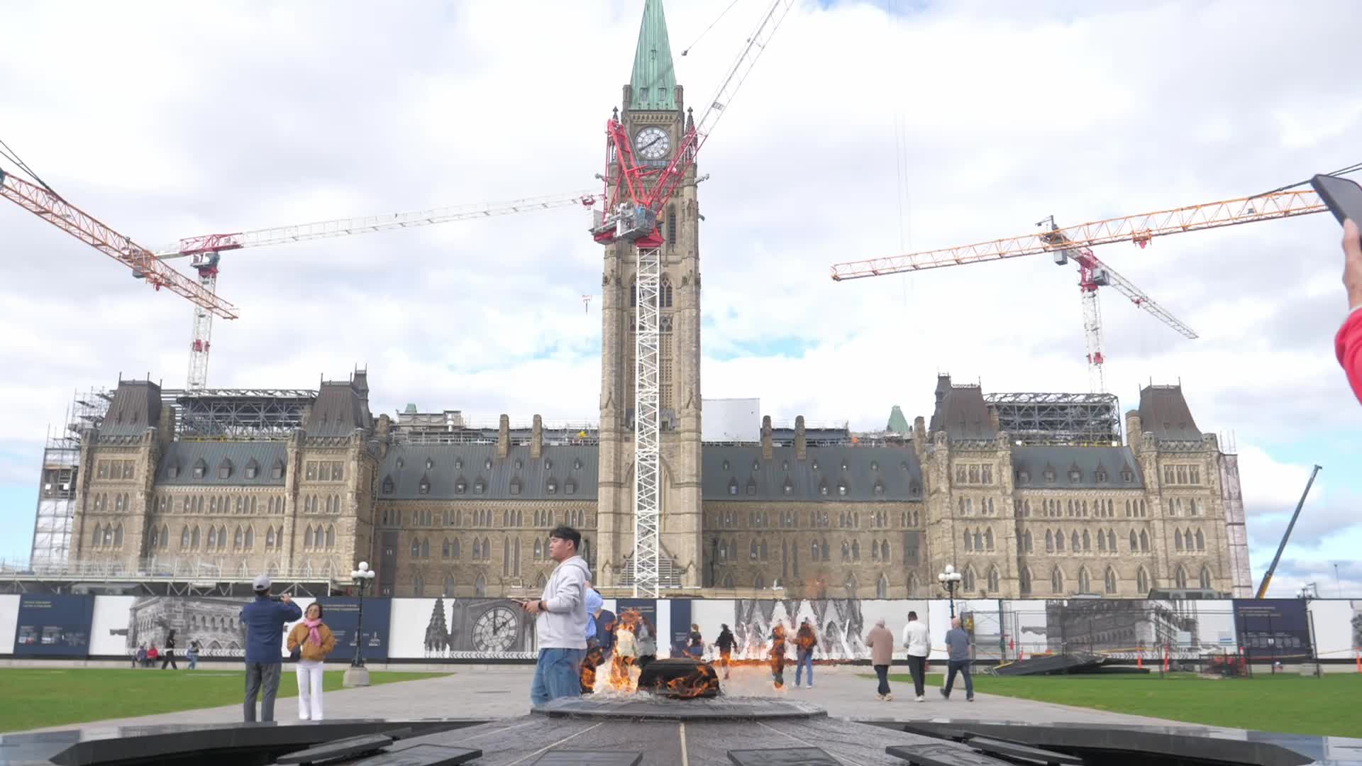 Parliament Hill in Ottawa