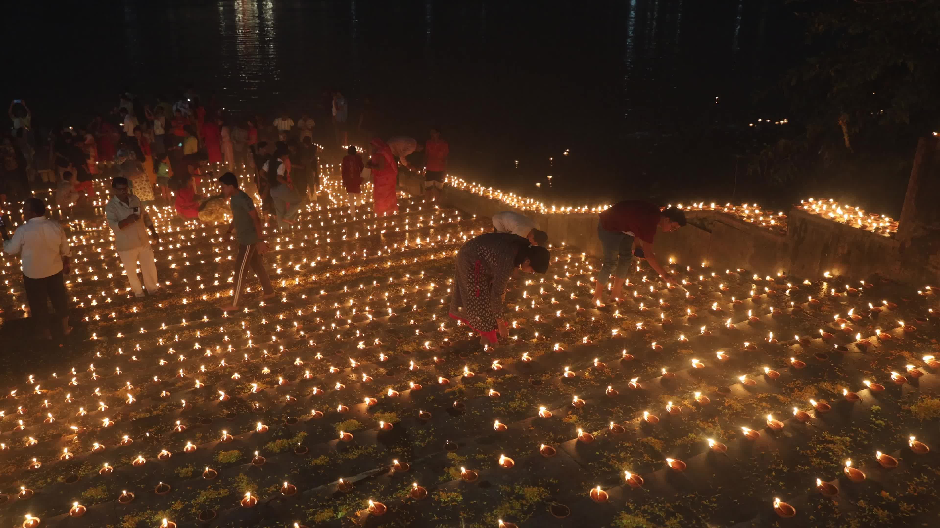 Dev Deepawali Celebration In India, Kolkata