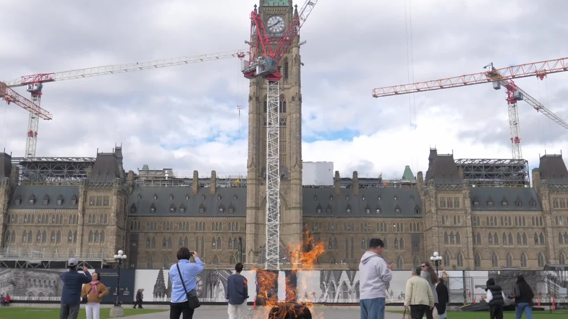 Parliament Hill in Ottawa