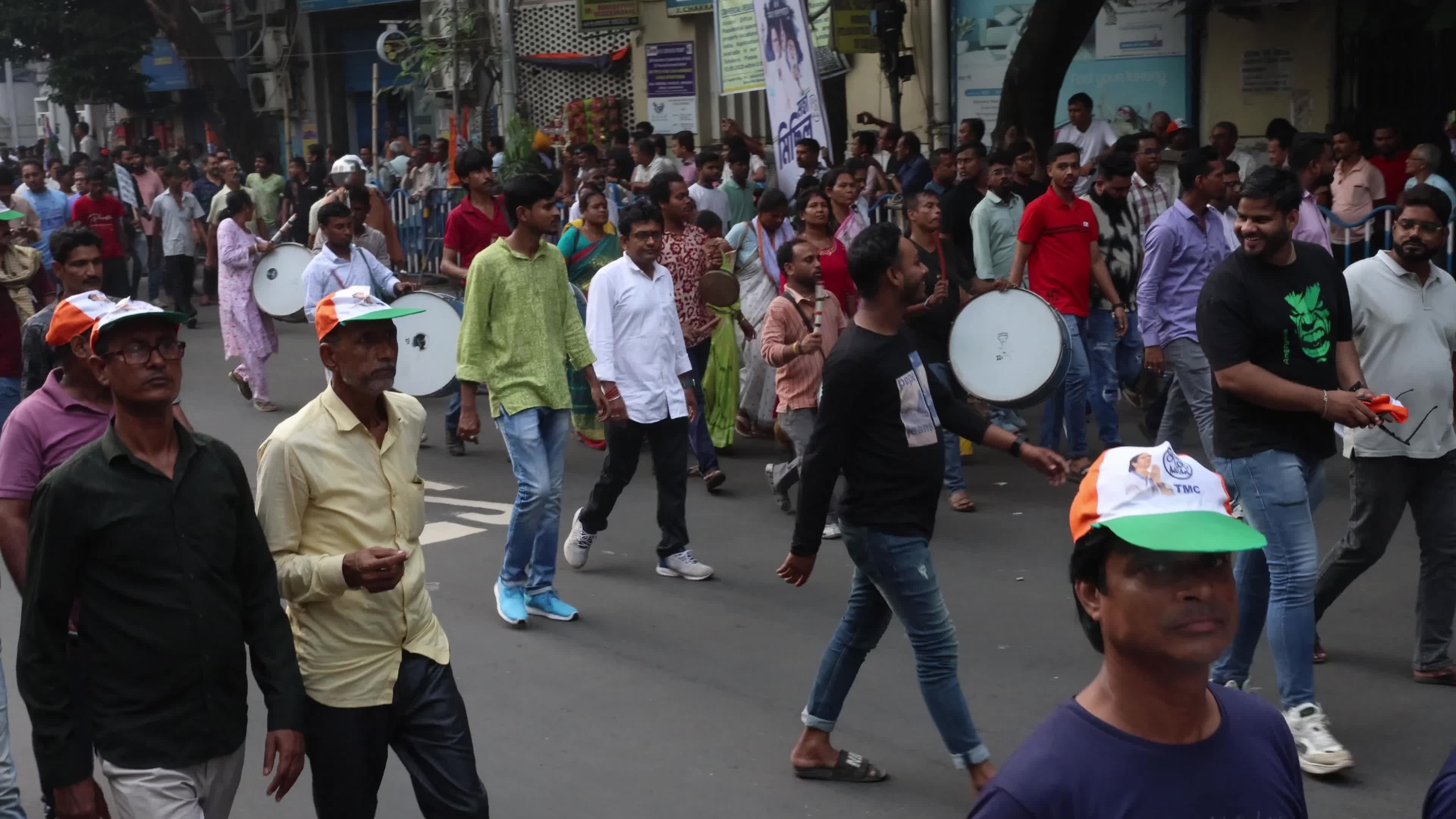 Protest March Against SIR,In Kolkata, India