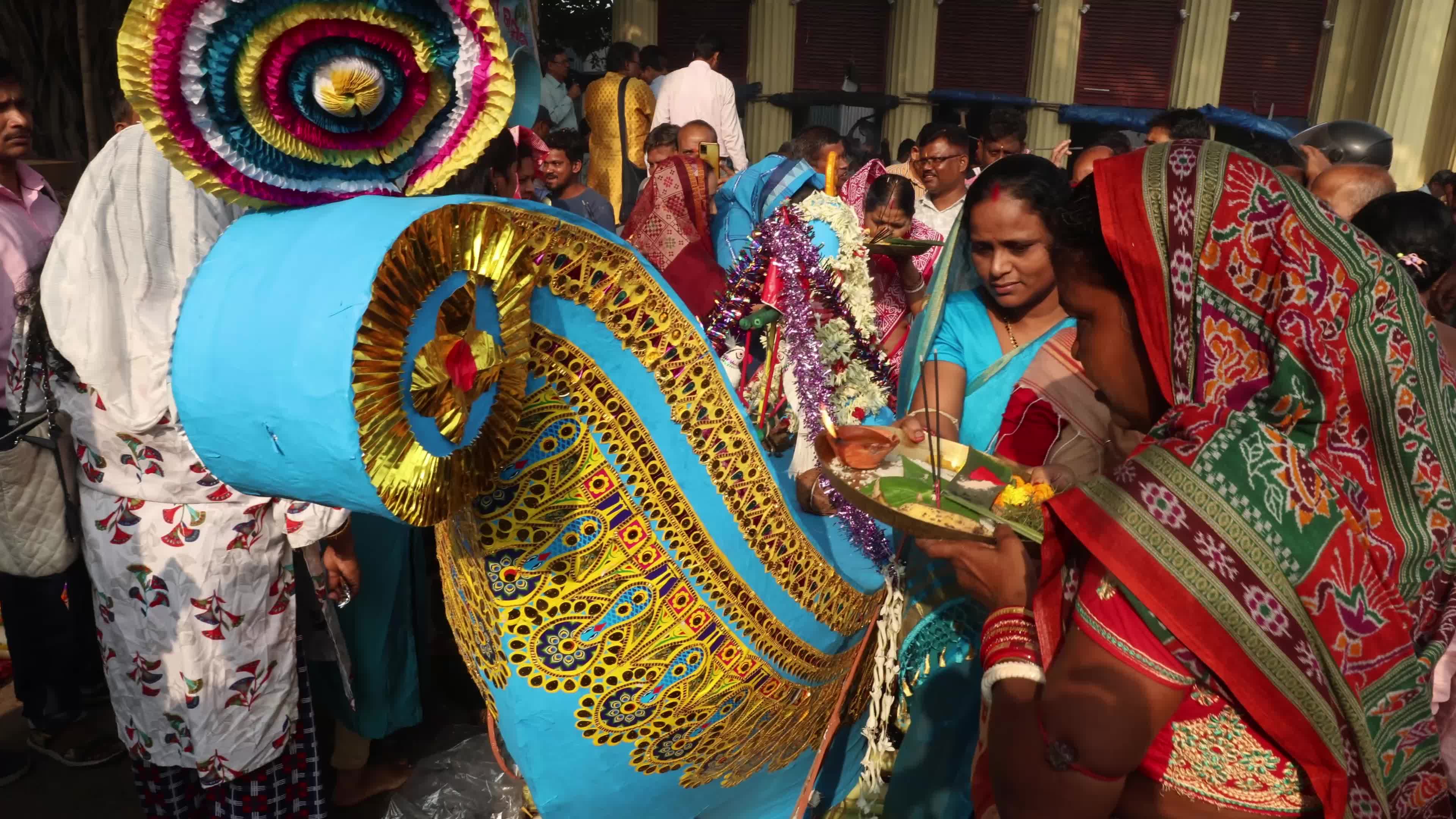 'Boita Bandana'' Festival Celebration In Kolkata, India
