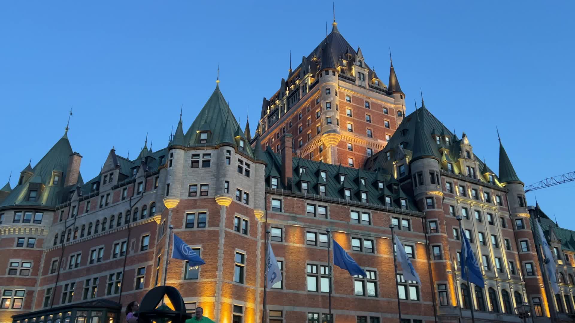 Evening in Quebec City