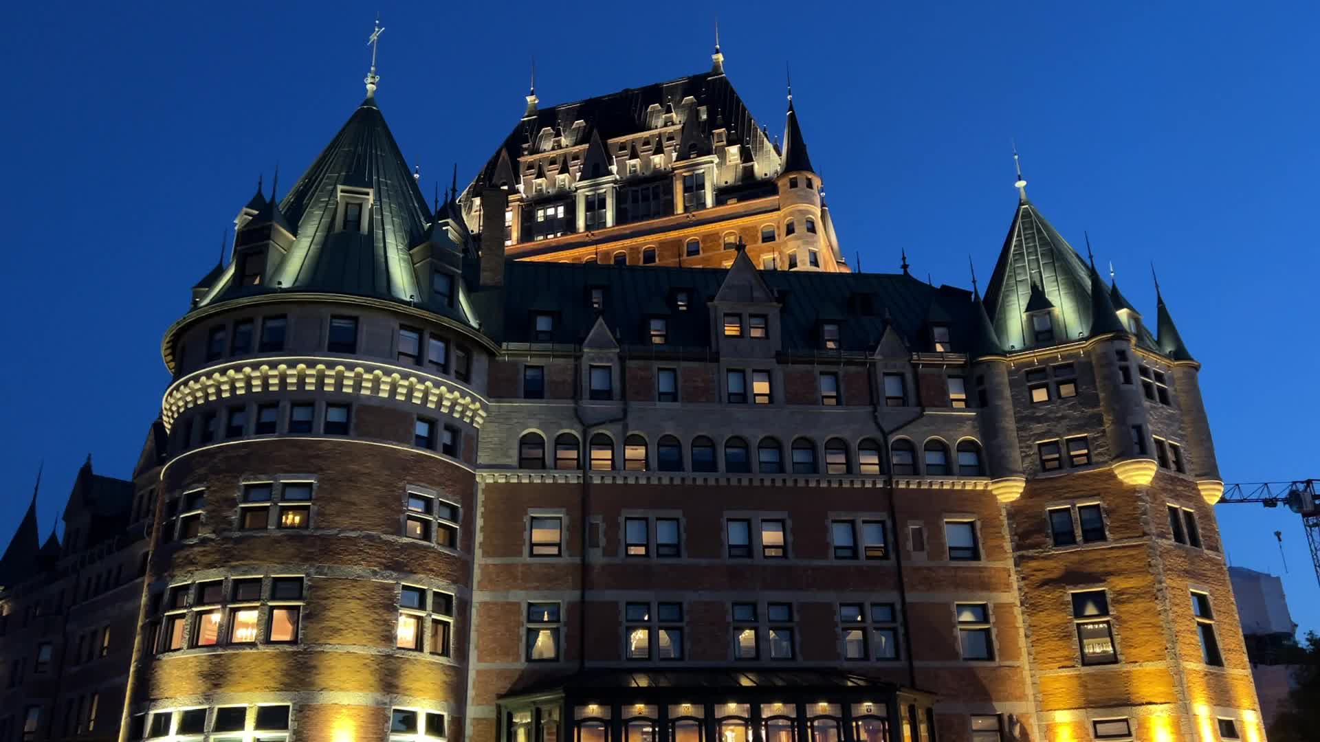 Evening in Quebec City