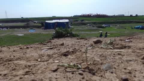 Refugee Camp Near Mosul