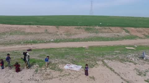 Refugee Camp Near Mosul