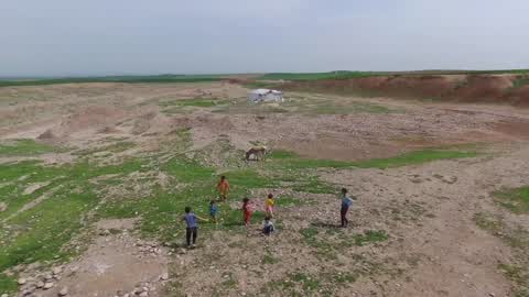 Refugee Camp Near Mosul