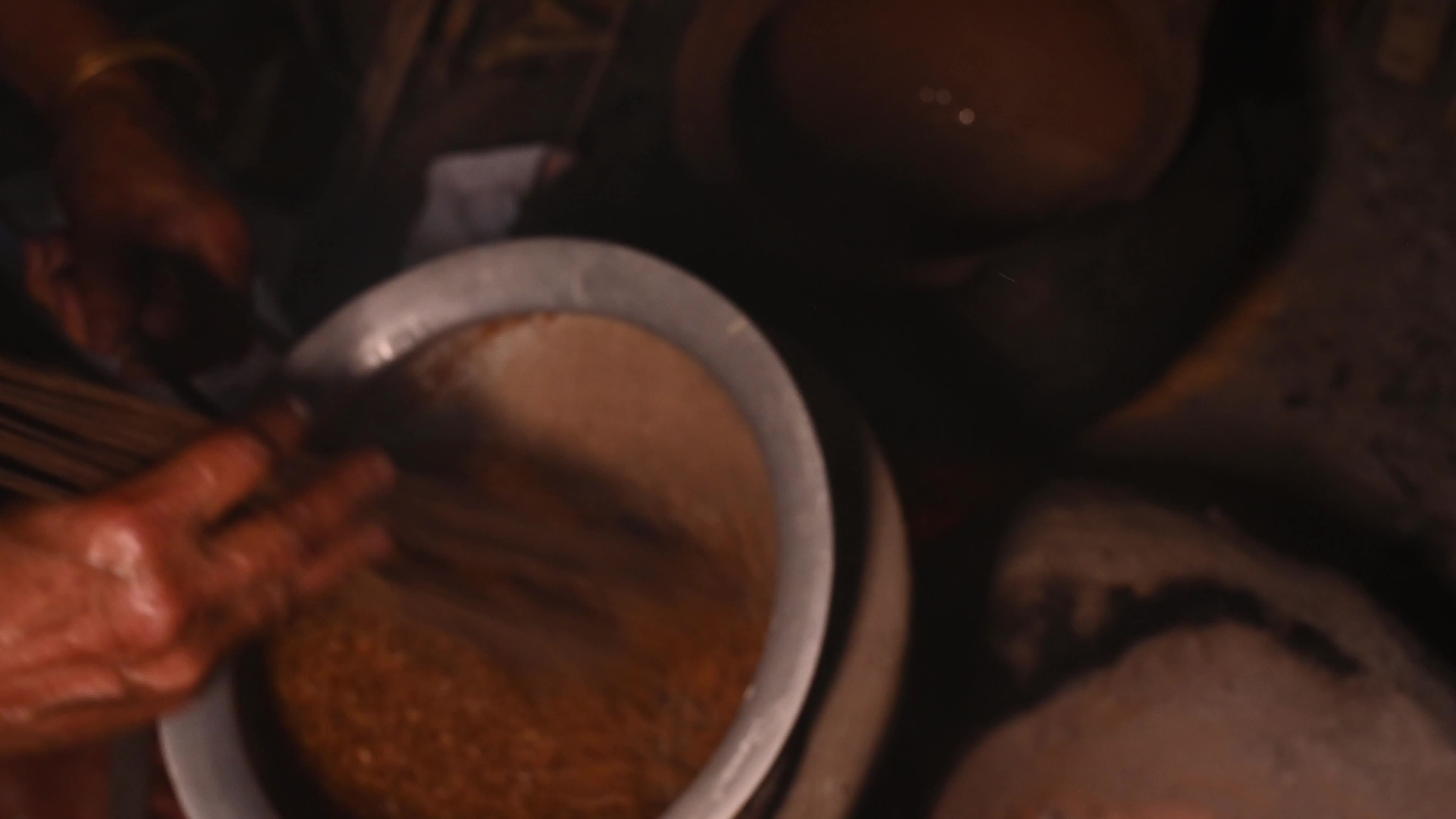 Puffed Rice - Wood-fired Mud Stove - Food Prepared In Clay Pots In The Ancient Way