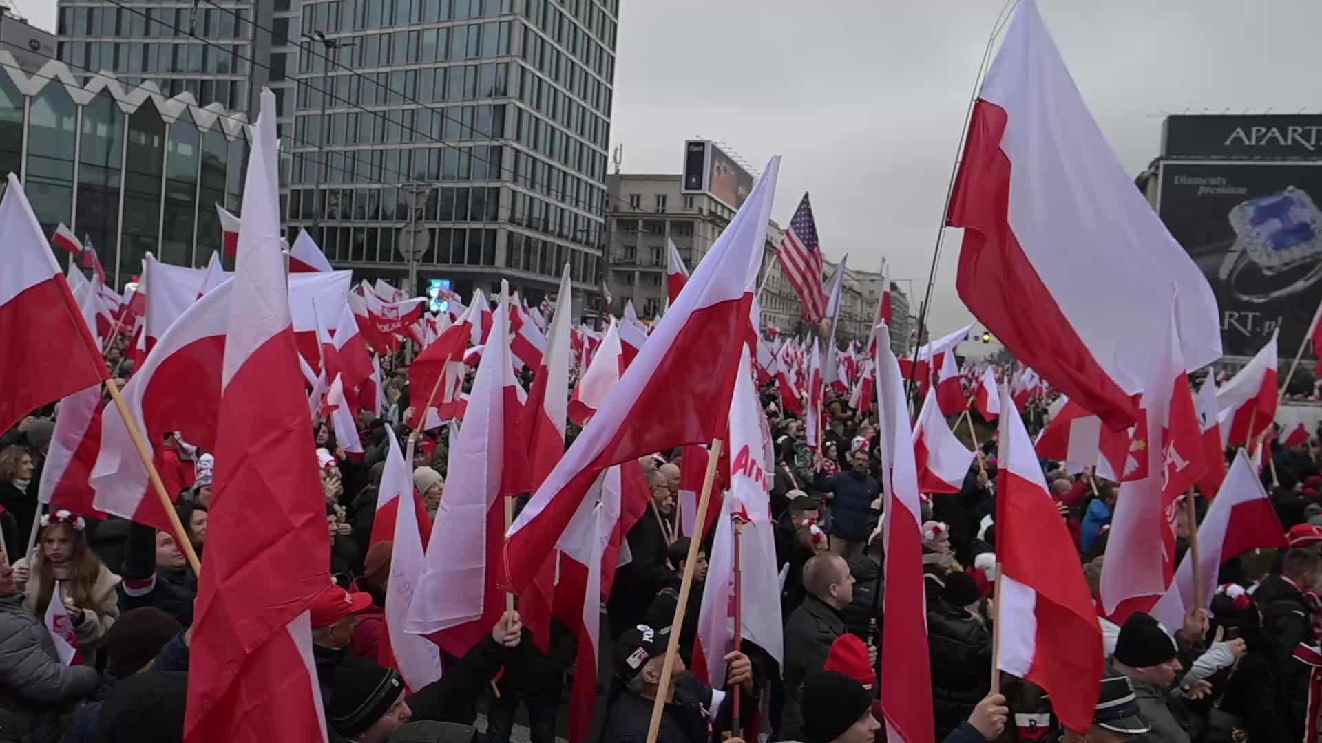 Poland Celebrates 107 Years of Independence in Warsaw
