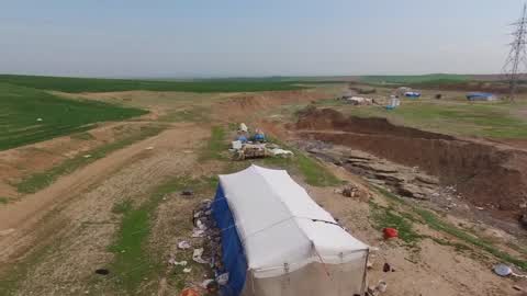 Refugee Camp Near Mosul