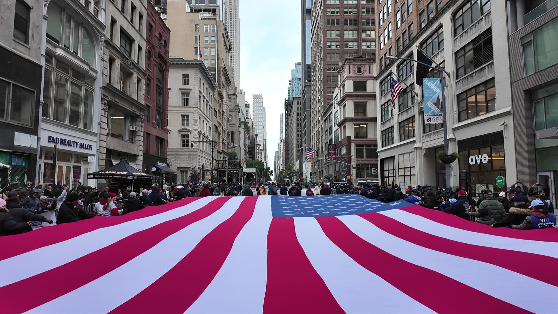The 2025 NYC Veterans Day Parade 