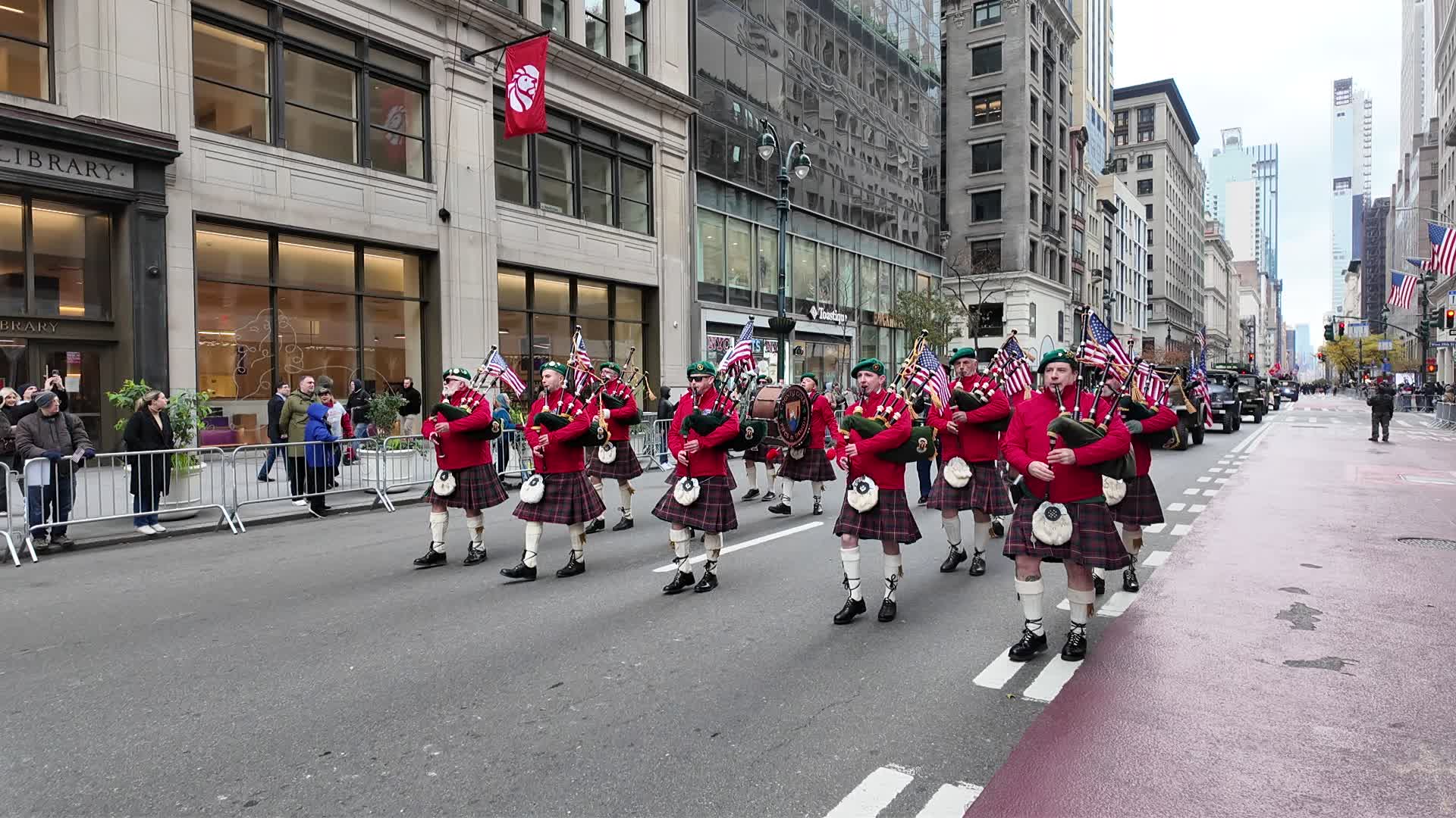 The 2025 NYC Veterans Day Parade 