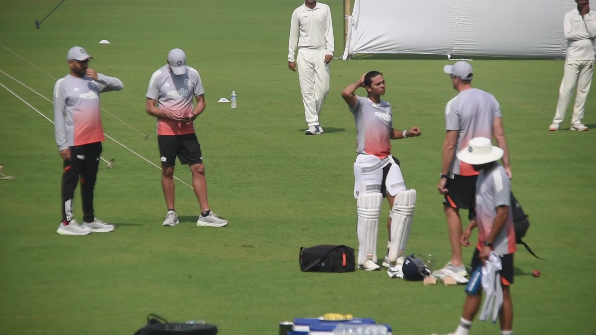 Training session ahead of India vs South Africa Test