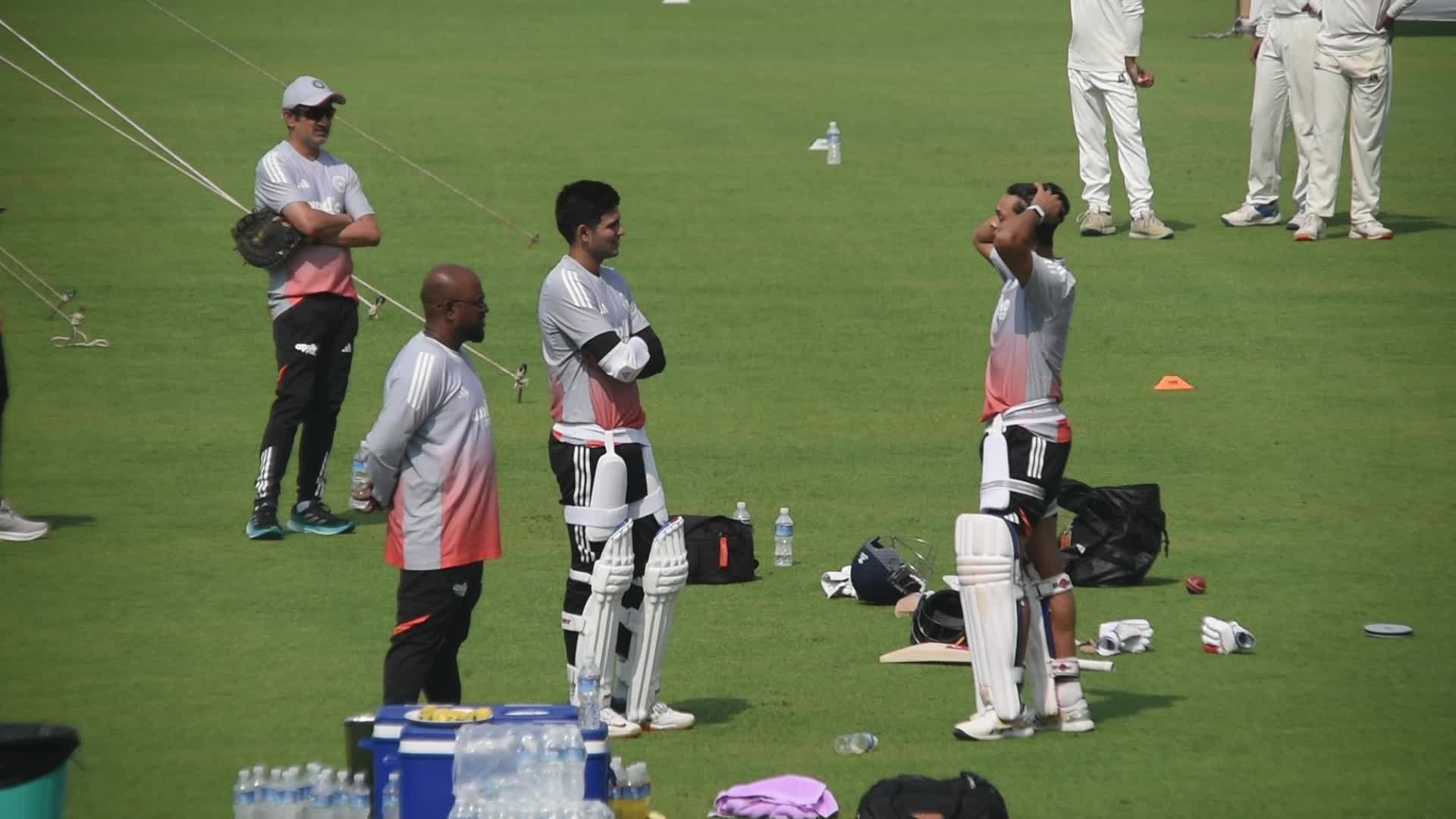 Training session ahead of India vs South Africa Test