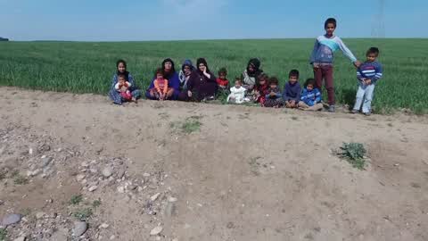 Refugee Camp Near Mosul