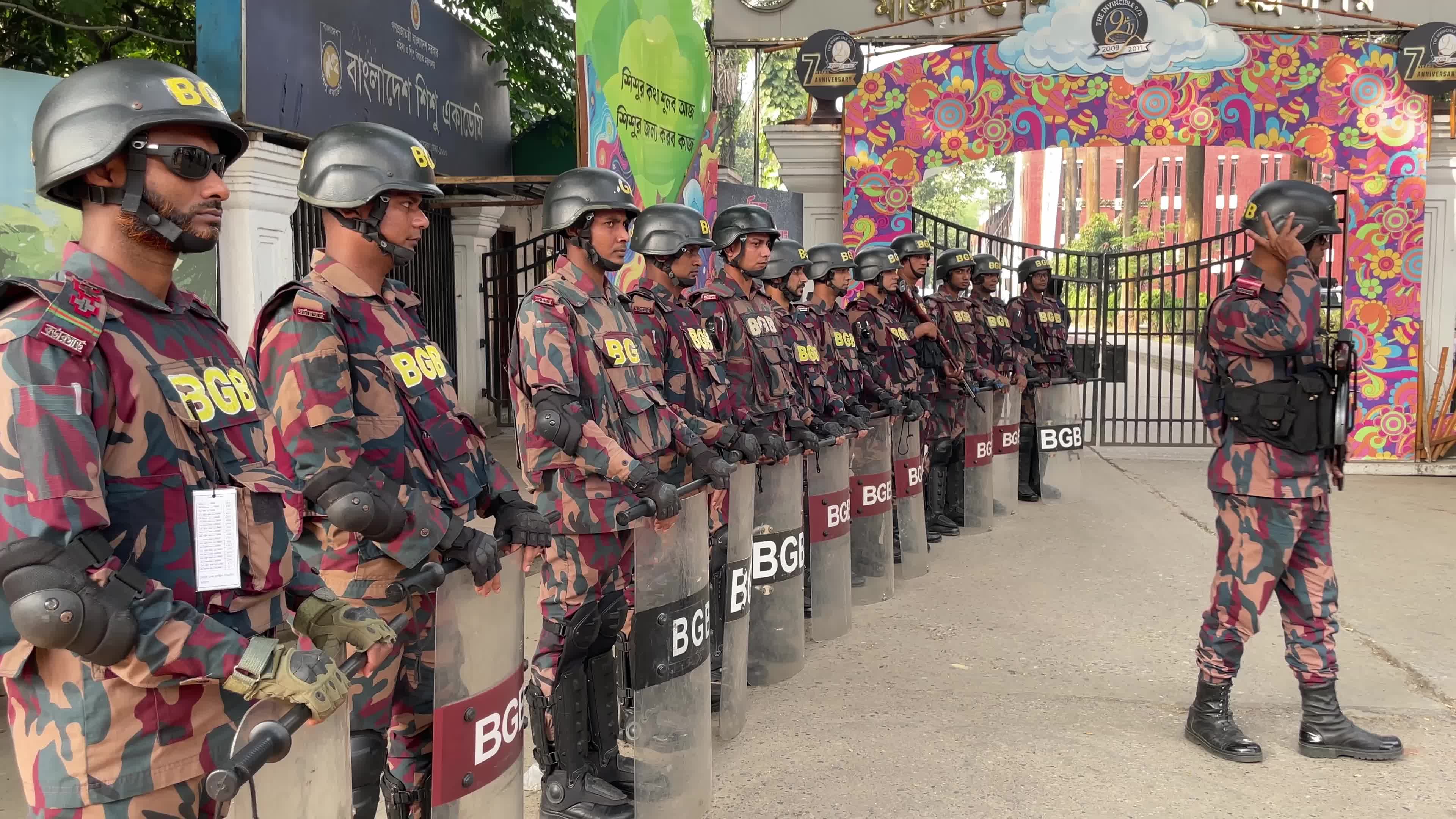 Security Tightened In Dhaka 