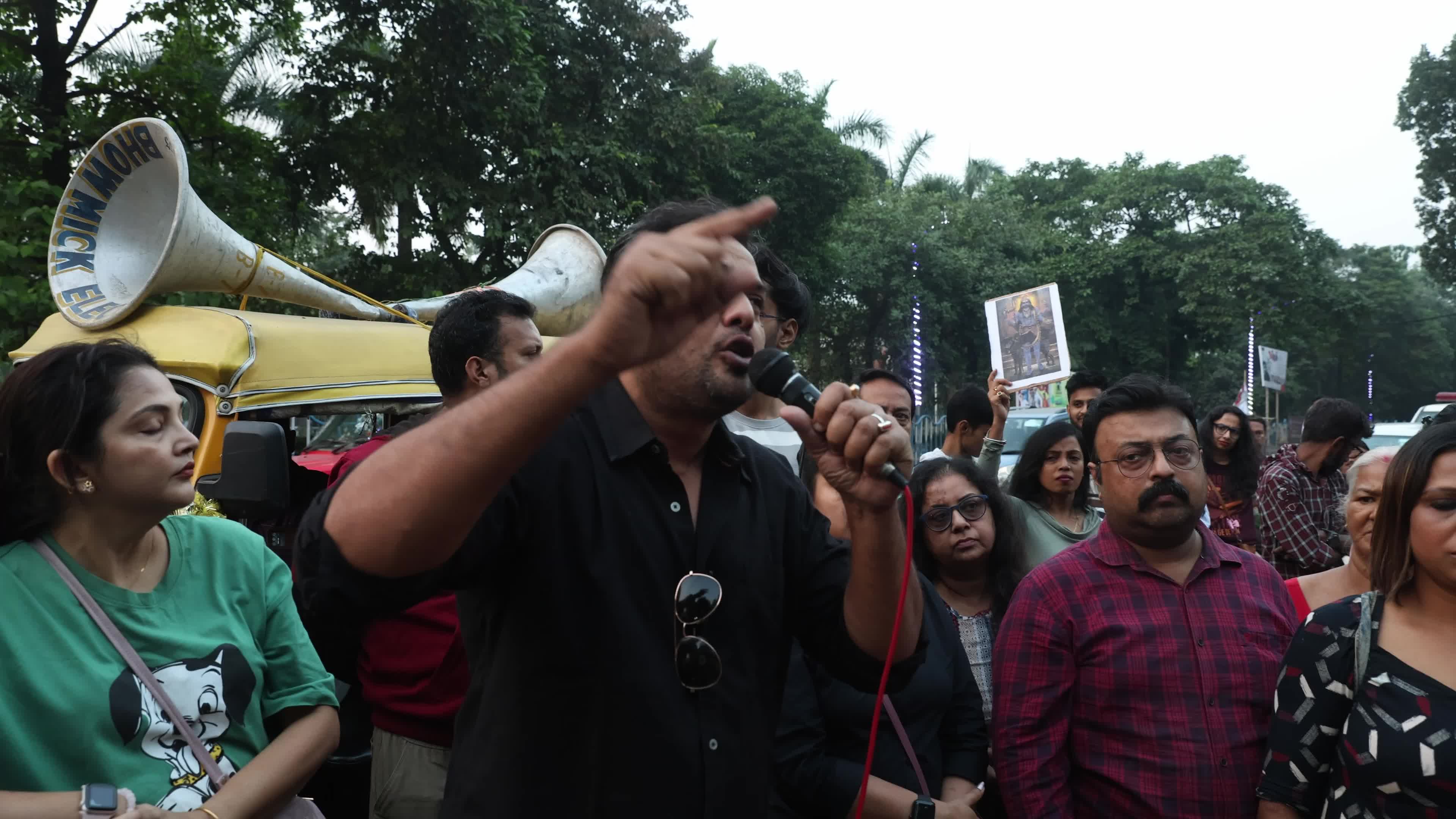 Protest march against the Supreme Court Oder In Kolkata, India