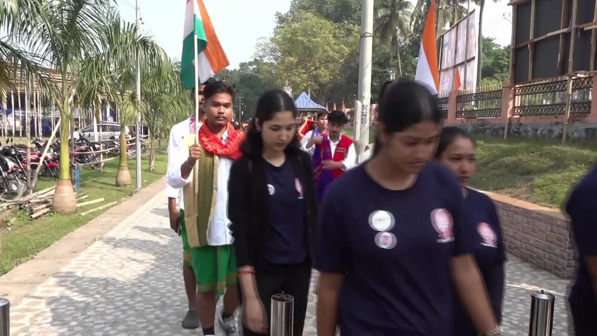 Unity March 150th Birth Anniversary of Sardar Vallabh Bhai Patel in India 