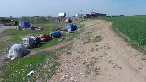 Refugee Camp Near Mosul