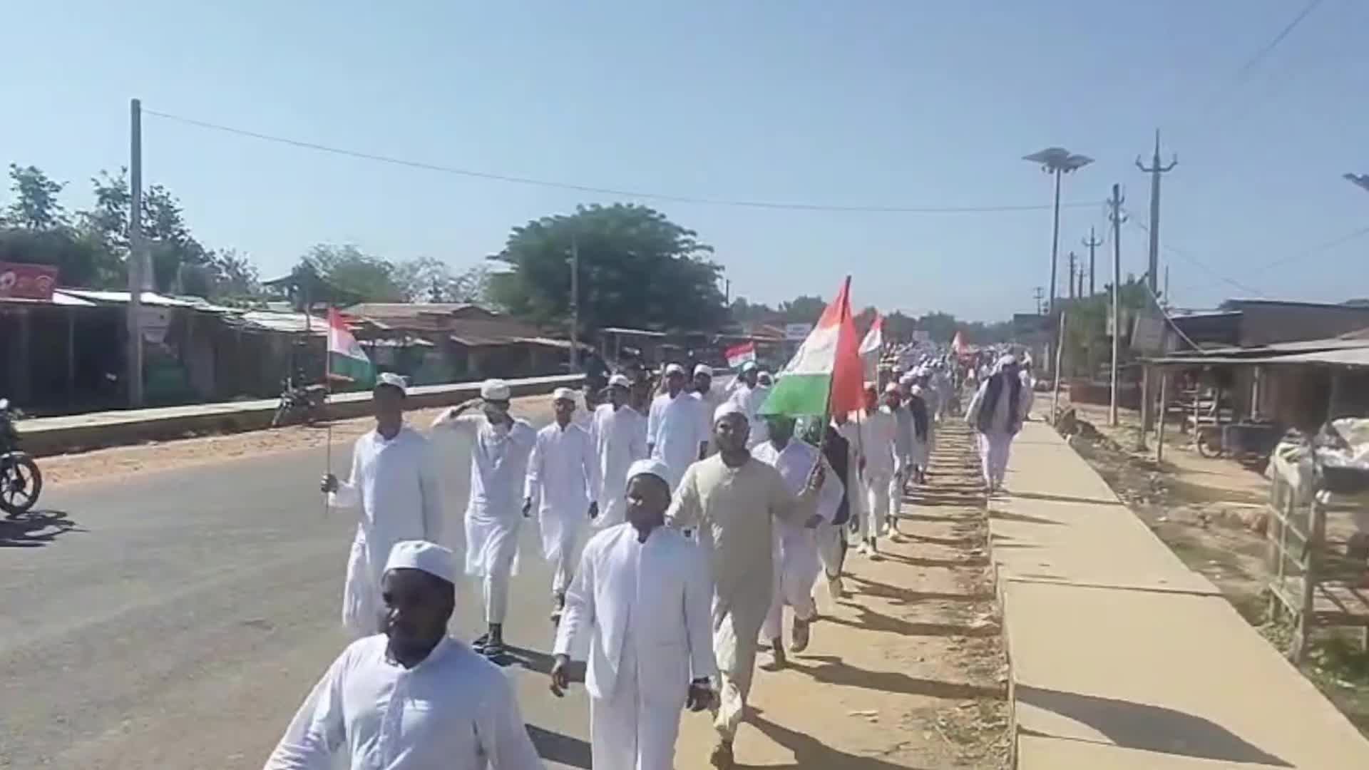 Assam Madrasa students Against Terror, Condemns Delhi Blast in Peace Rally