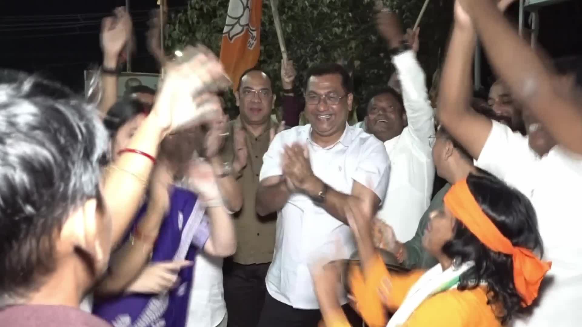 Bihar Election Results 2025 celebration in India 