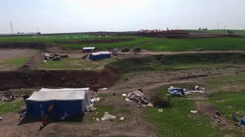 Refugee Camp Near Mosul