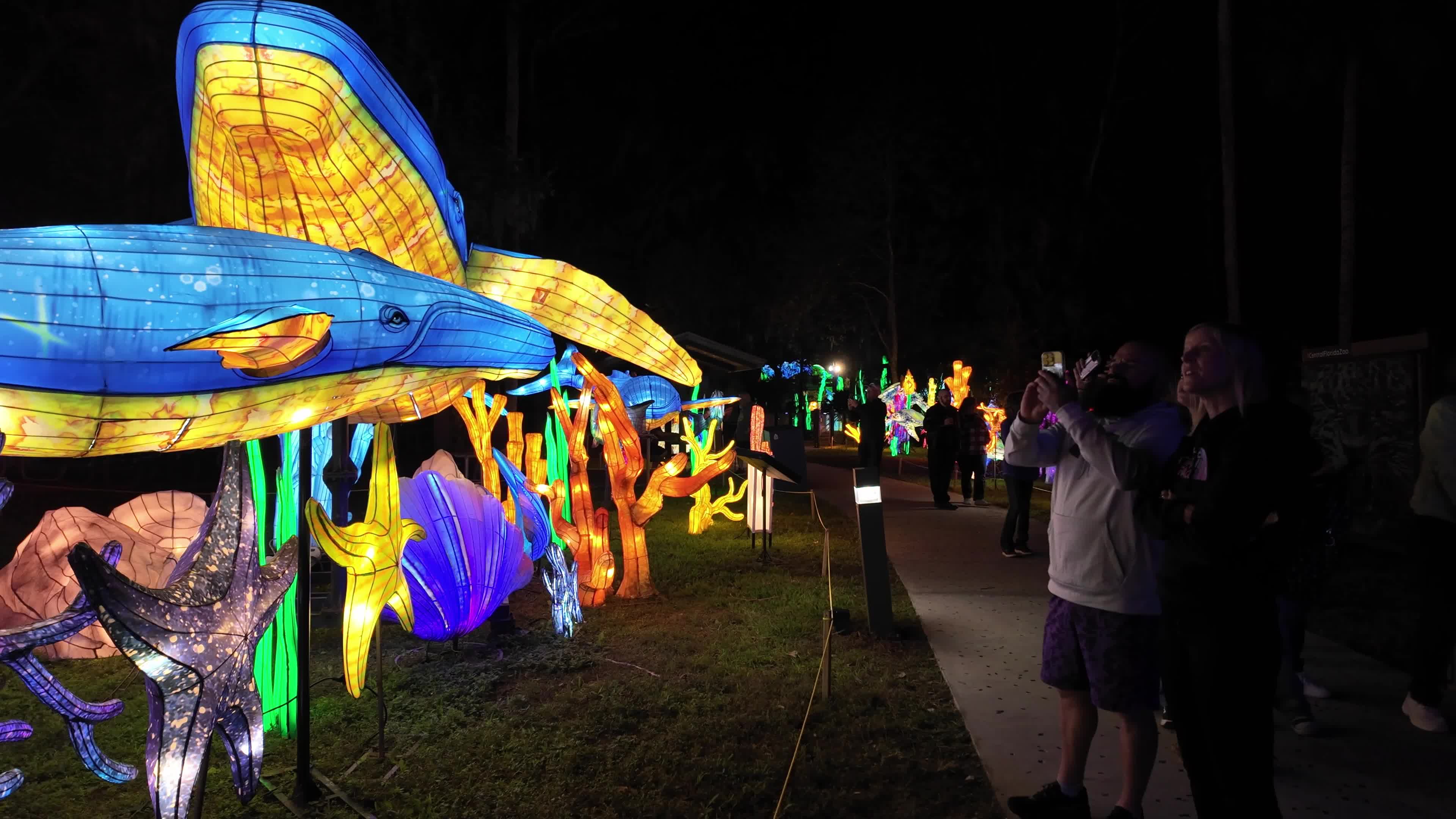 Asian Lantern Festival at Central Florida Zoo