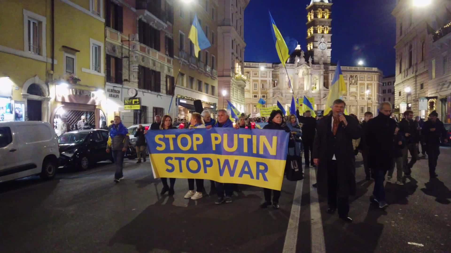 Demonstration in support of Ukraine