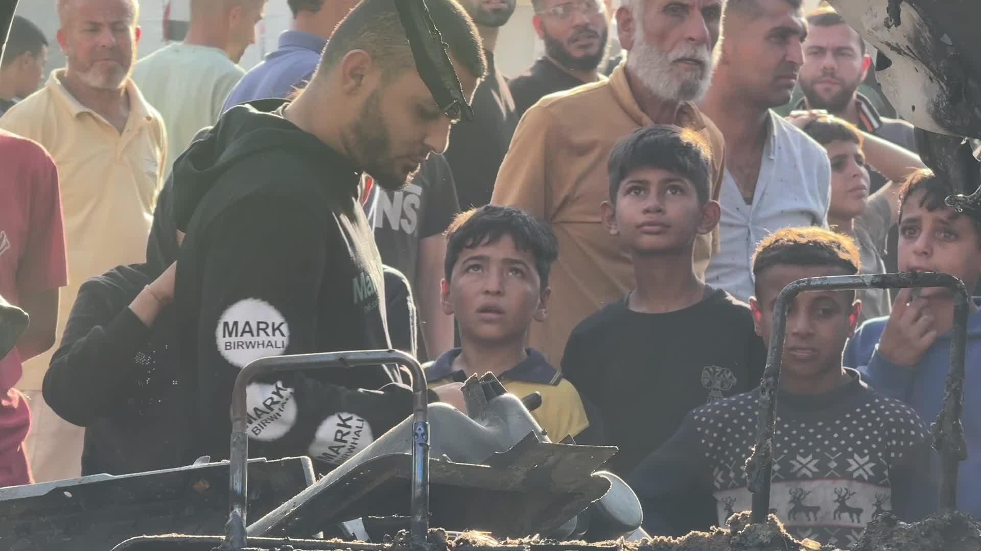 Aftermath Of Israeli Airstrike in Gaza