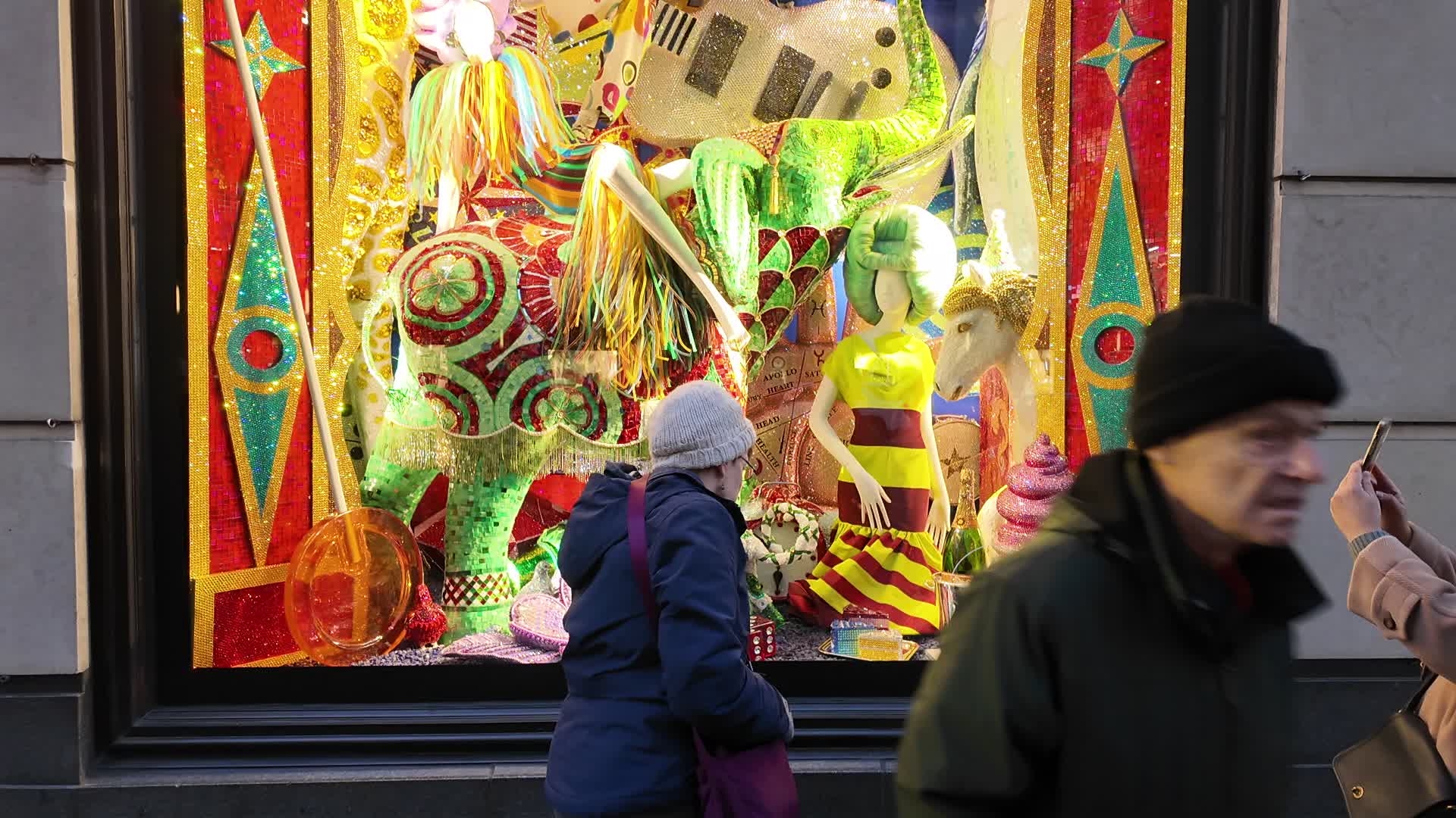 Black Friday Shoppers in New York City