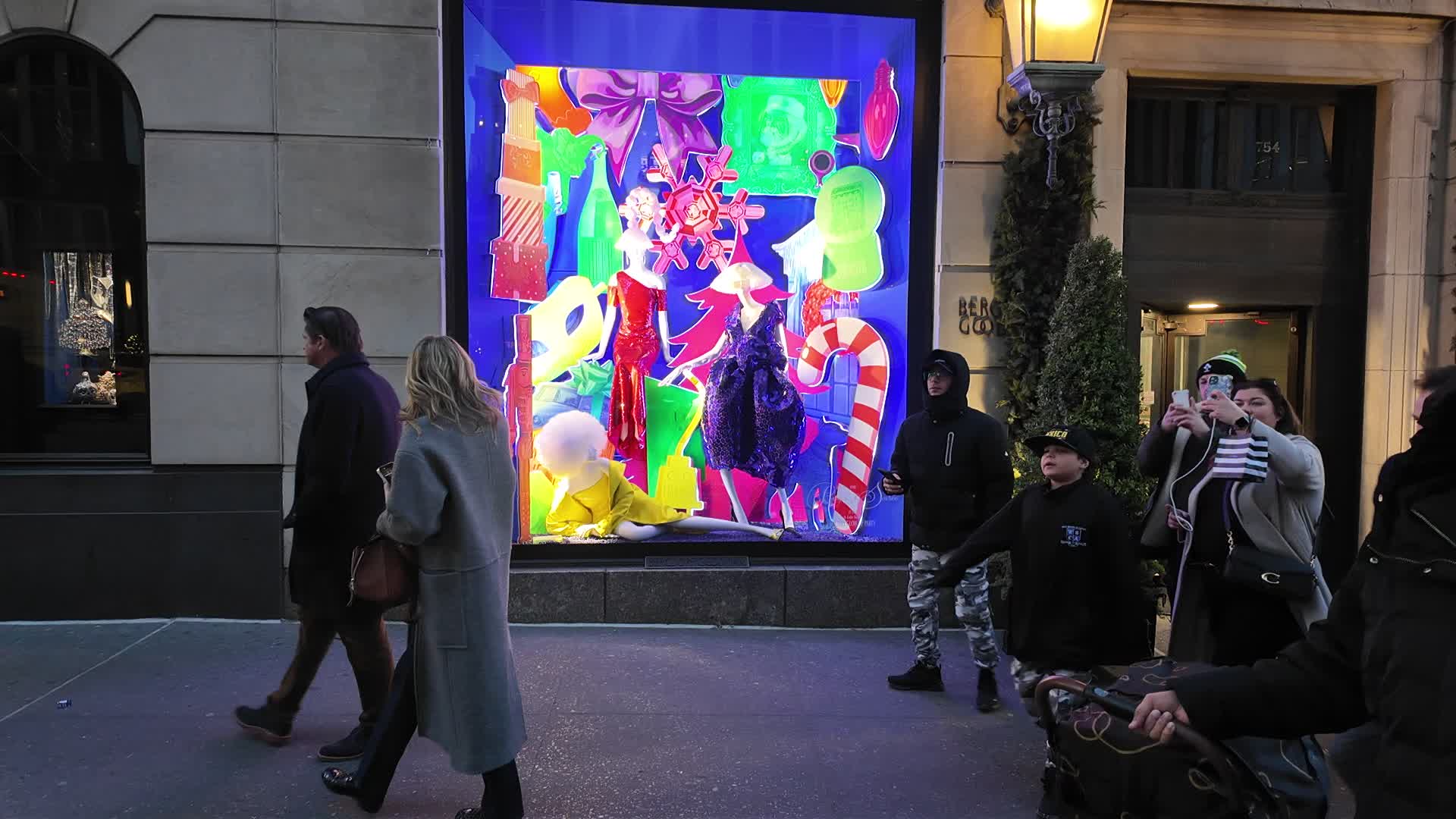 Black Friday Shoppers in New York City