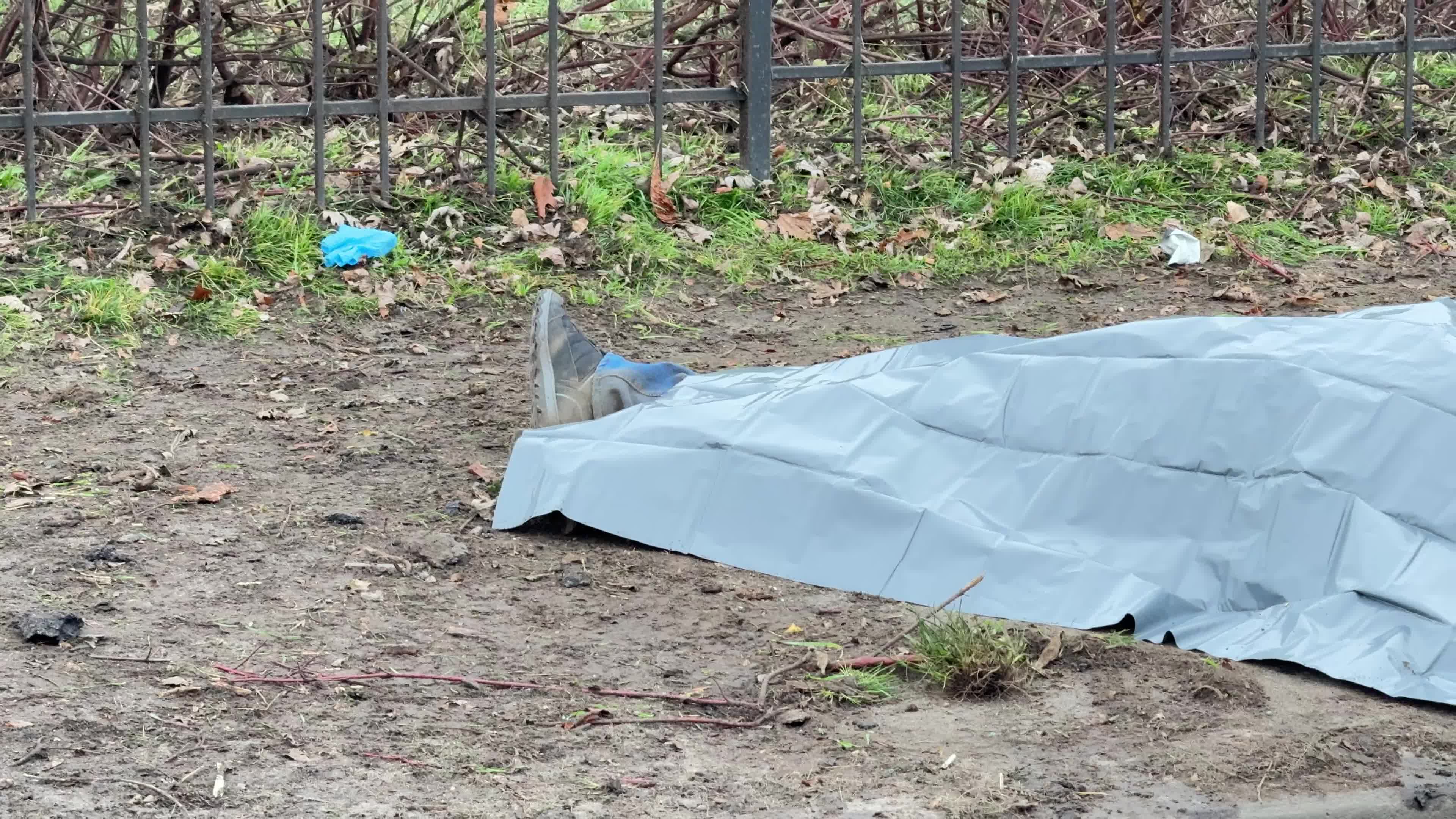 Russian massive missile and drone attack on the Kyiv