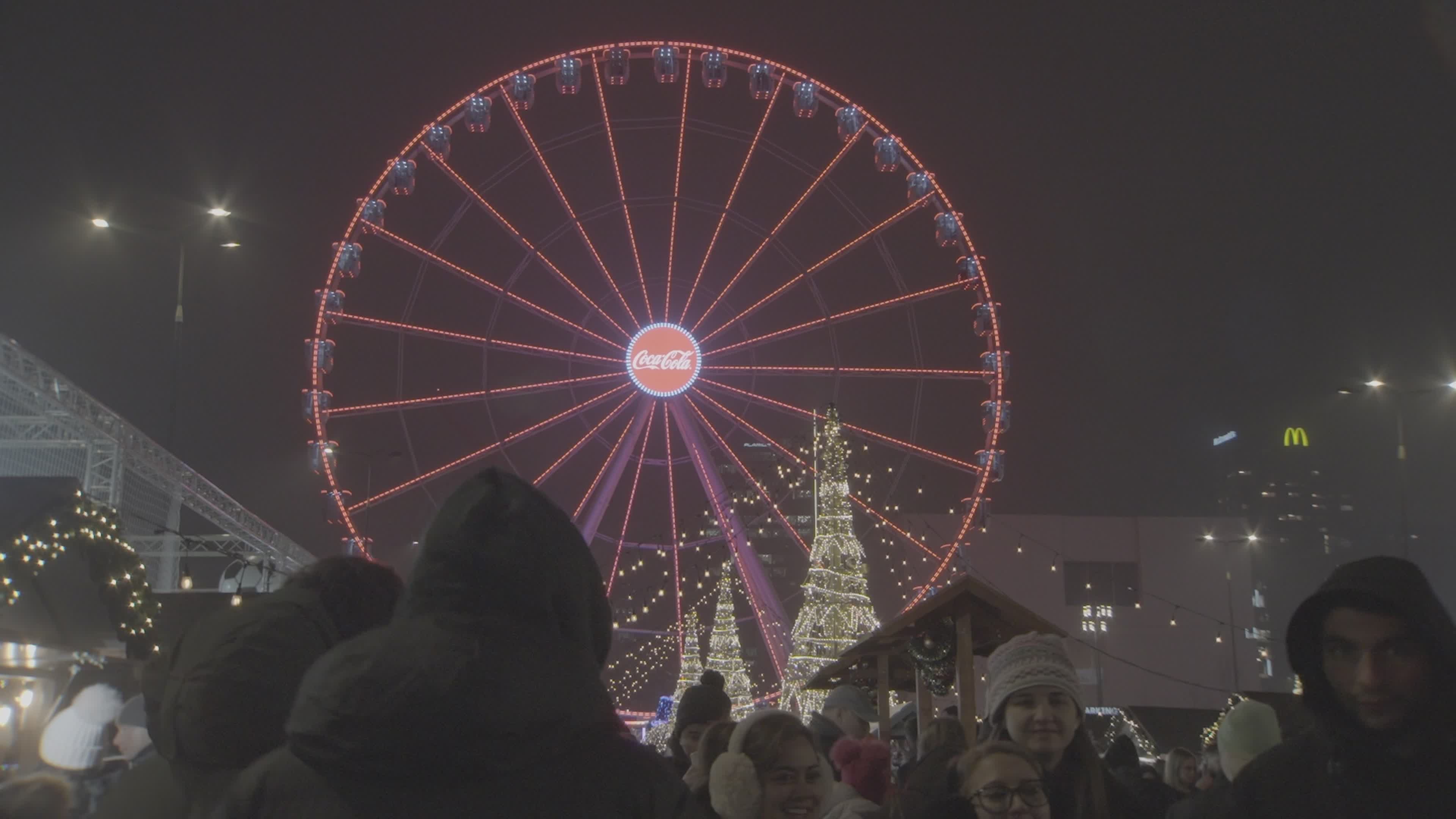 First ever Warsaw Christmas market in city center