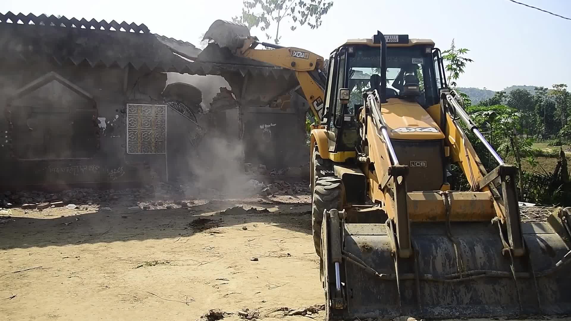 Major Eviction in Lutumari Reserve Forest in India's Assam 