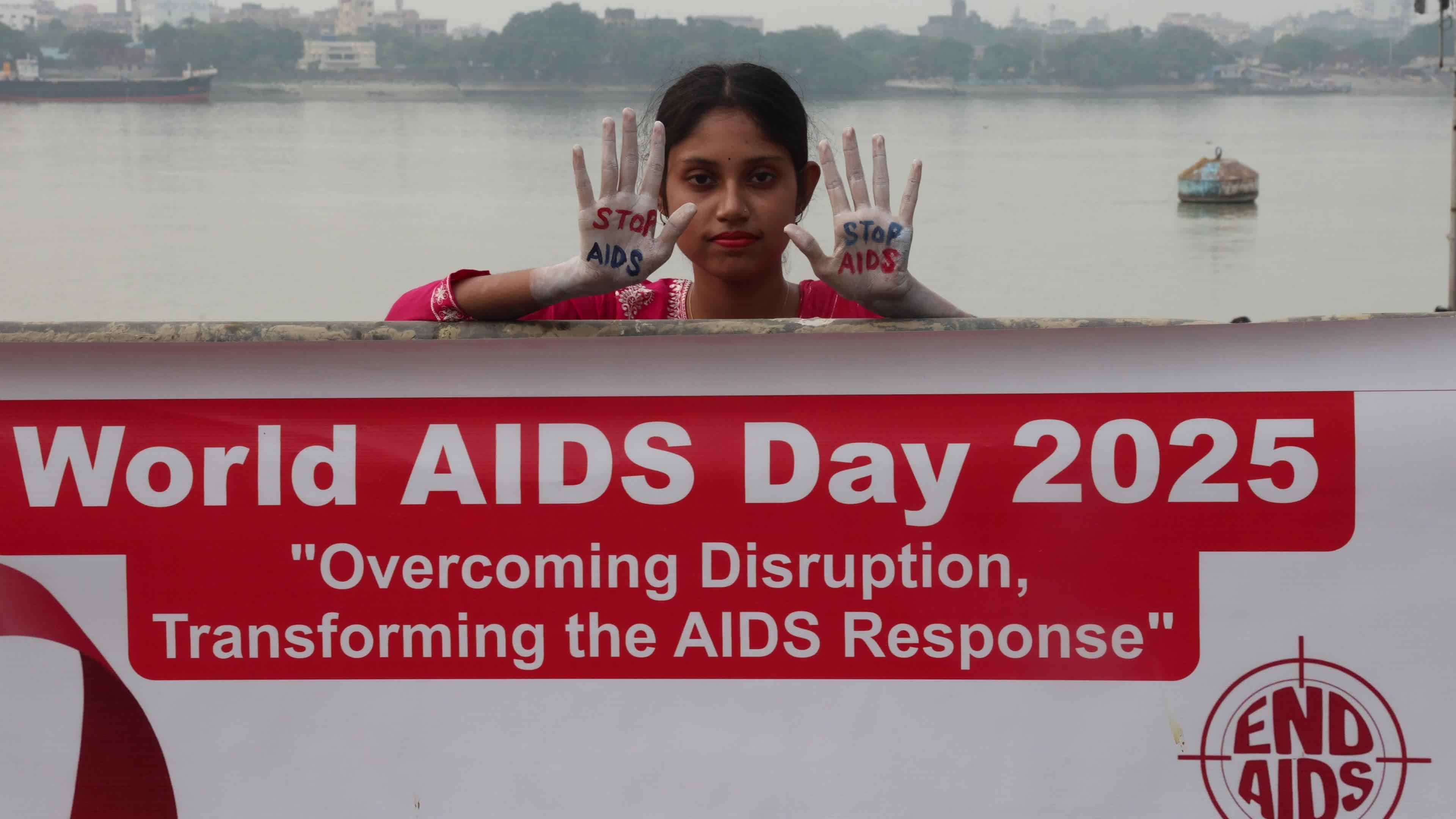 World AIDS Day Awareness Campaign In Kolkata, India 