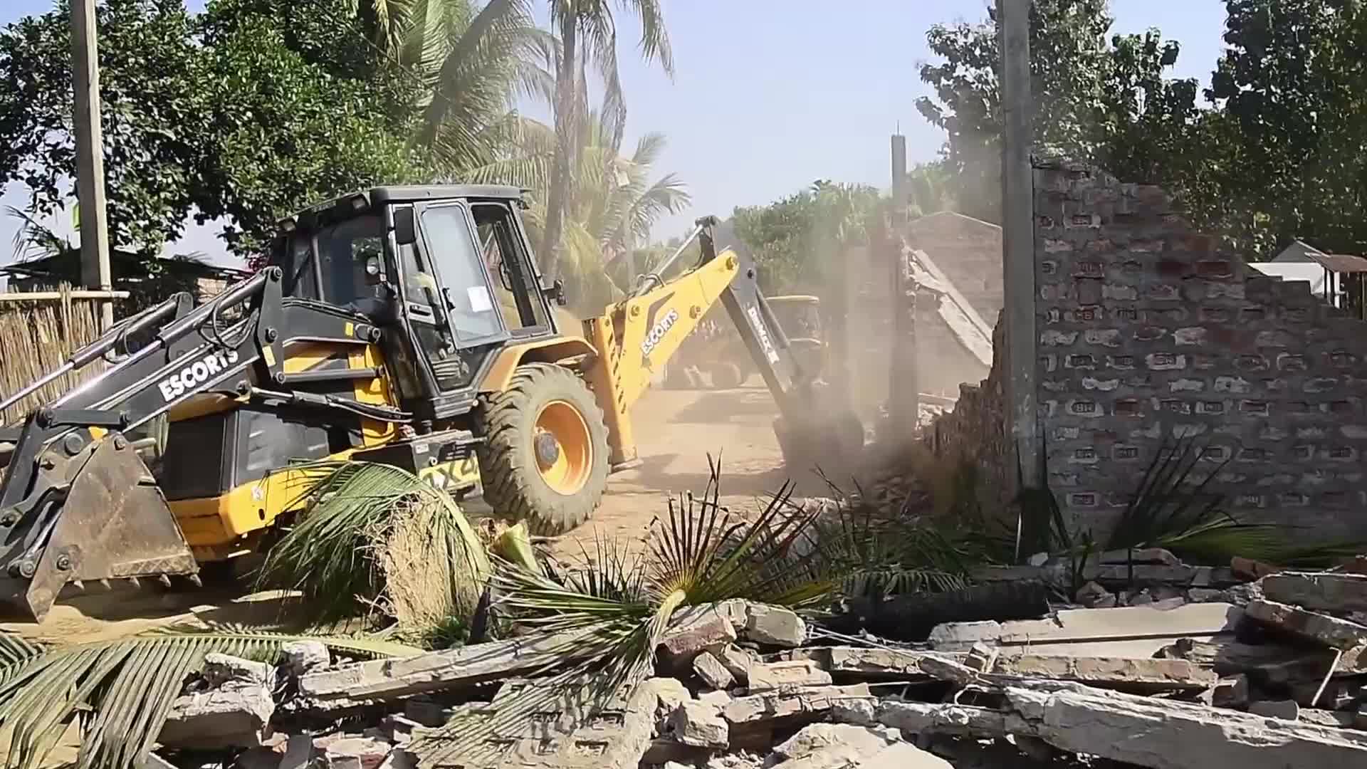  Major Eviction in Lutumari Reserve Forest in India's Assam 