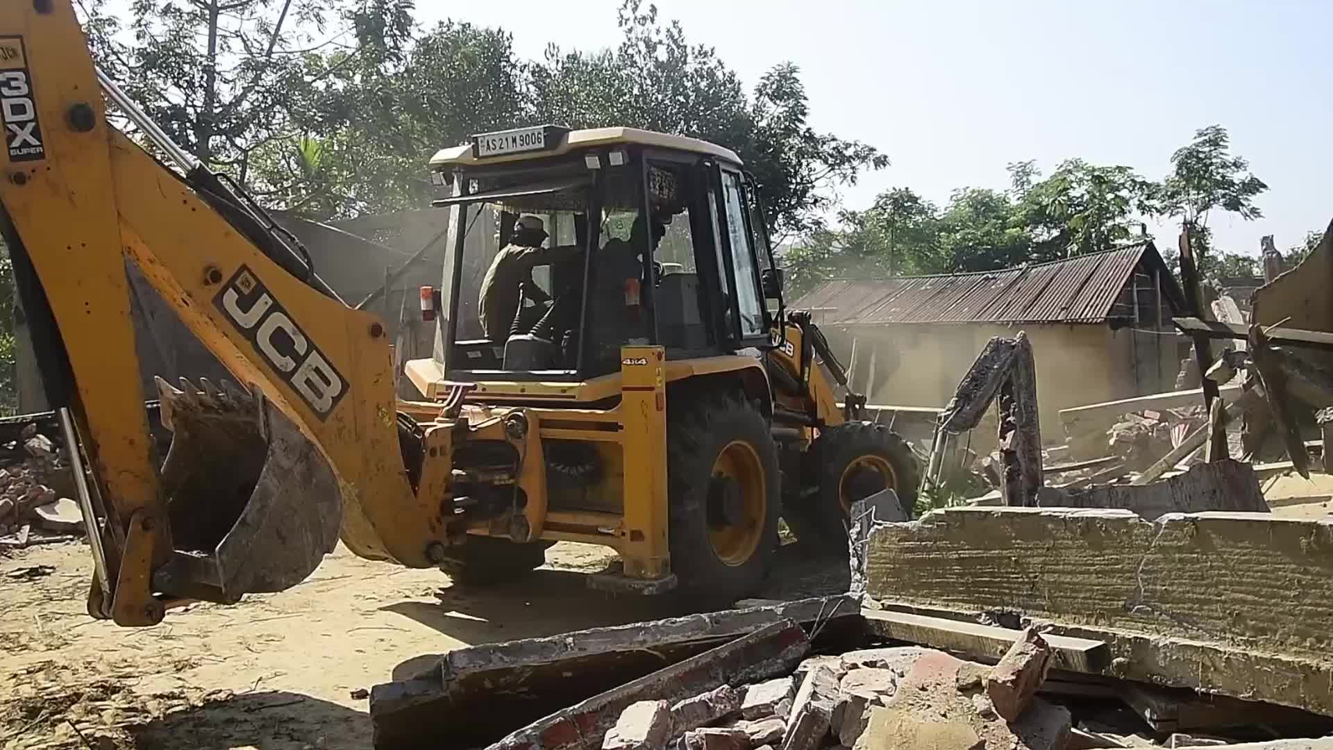  Major Eviction in Lutumari Reserve Forest in India's Assam 