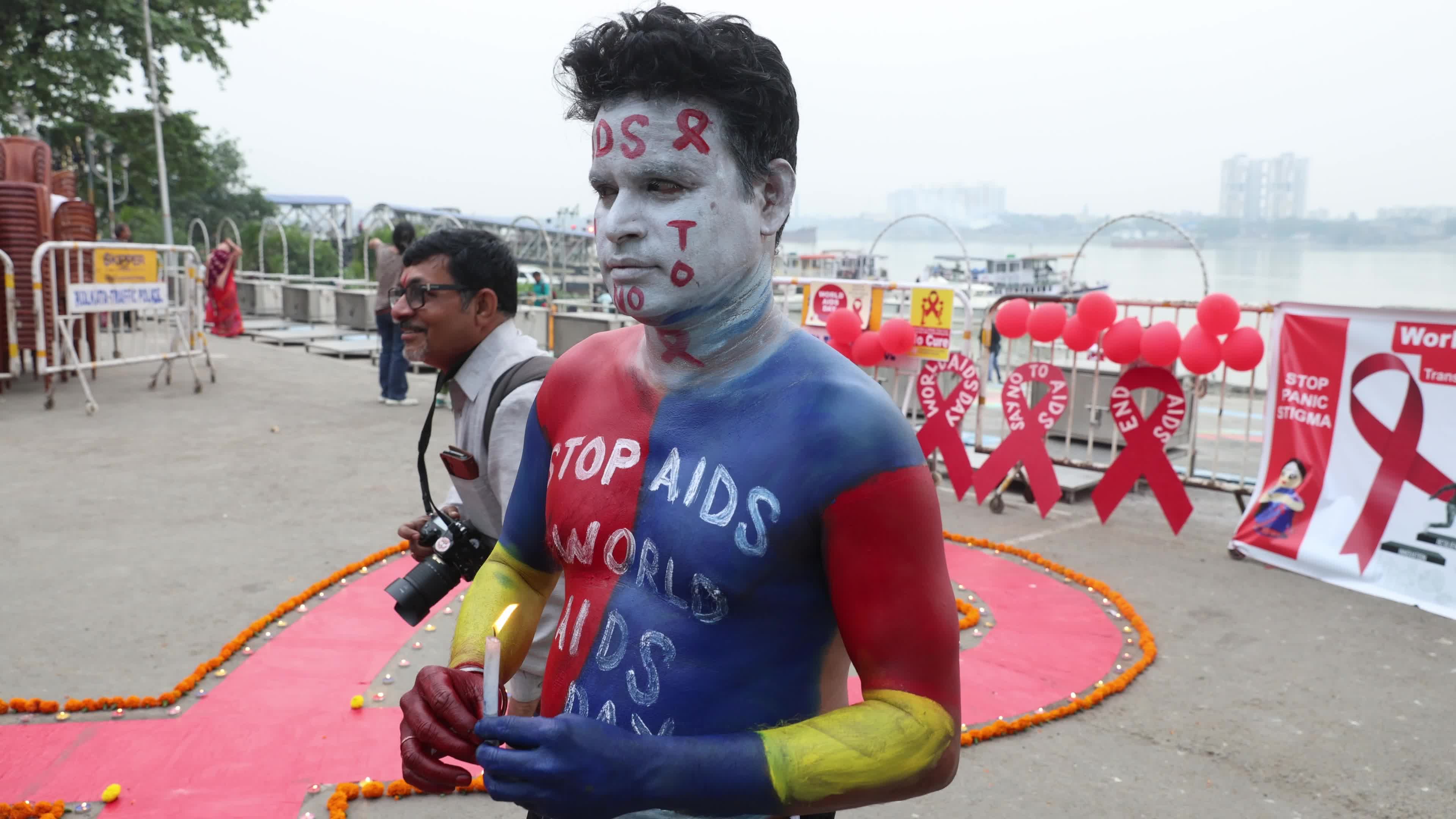 World AIDS Day Awareness Campaign In Kolkata, India 