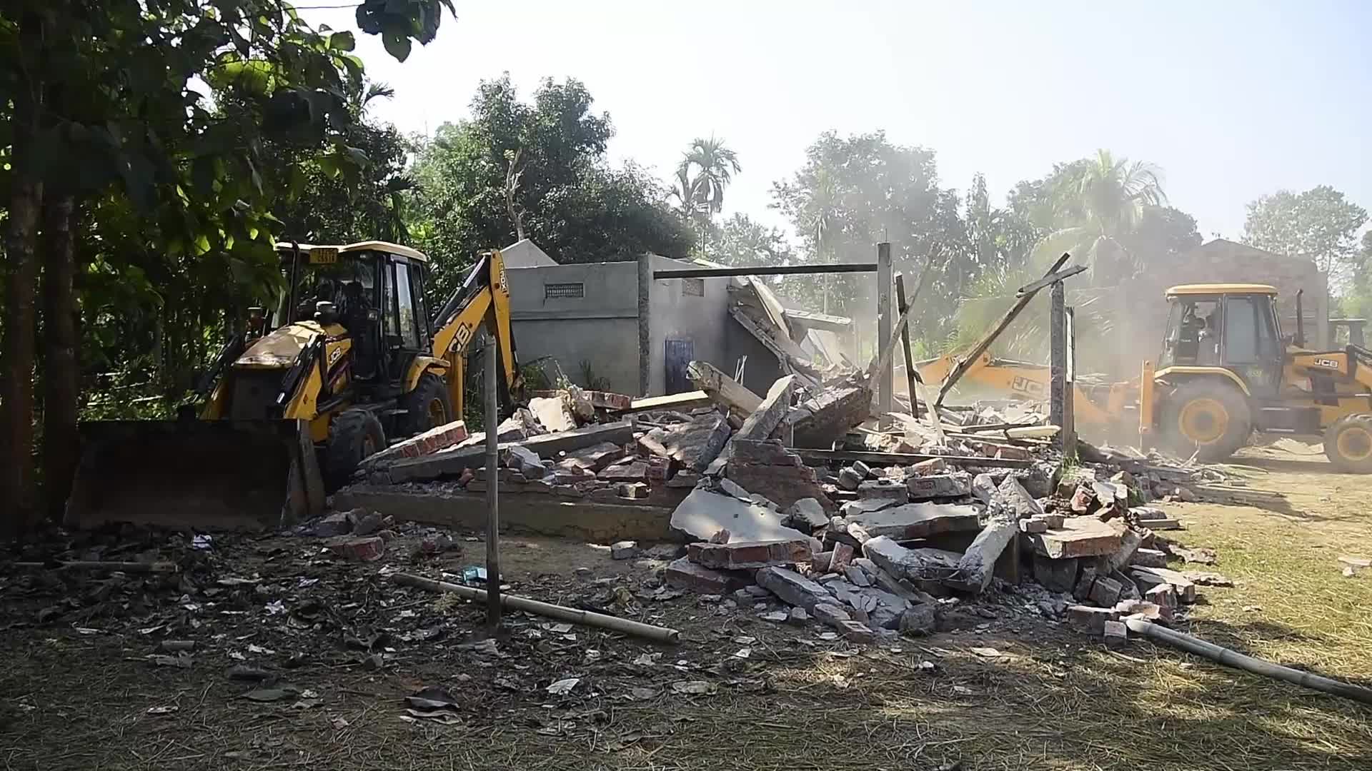 Major Eviction in Lutumari Reserve Forest in India's Assam 
