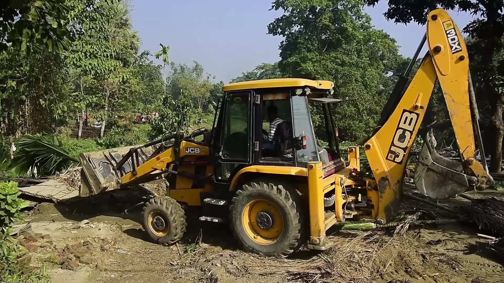 Eviction drive underway in India's Assam