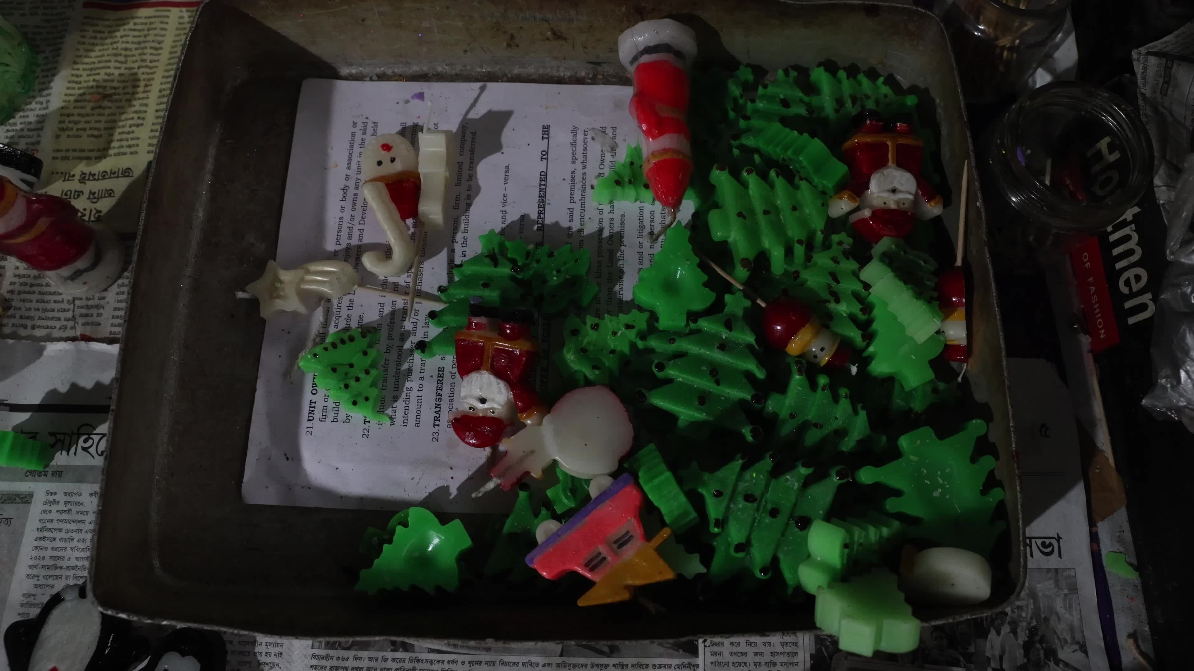 Preparation For Christmas Celebration In Kolkata, India