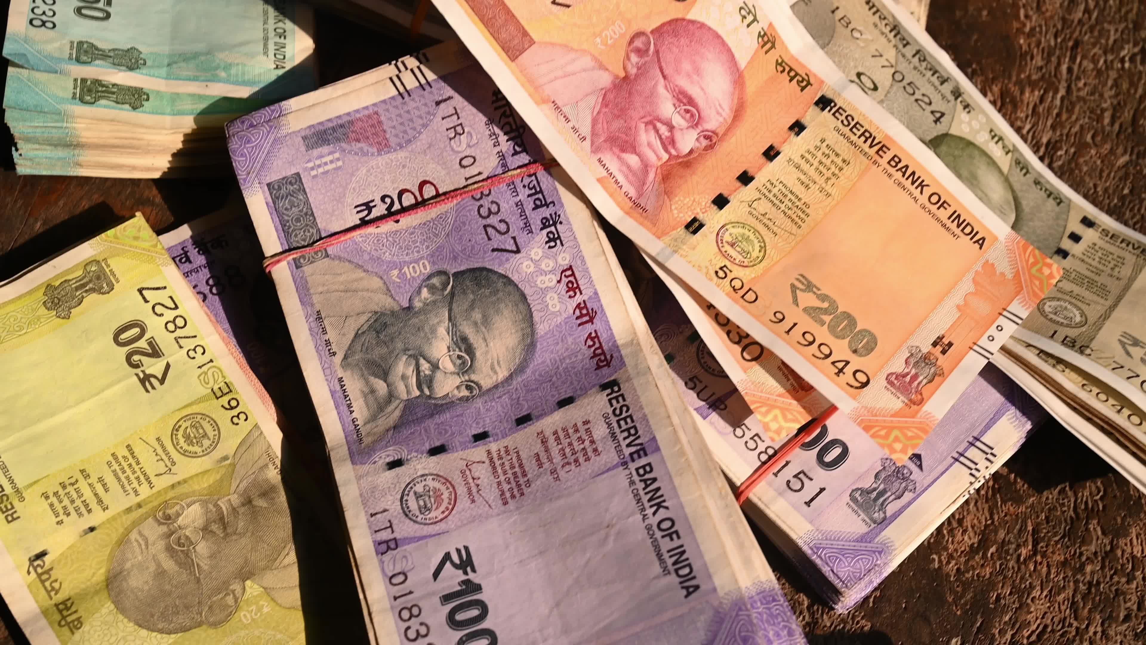 Indian Rupee - Foreign flows - RBI 