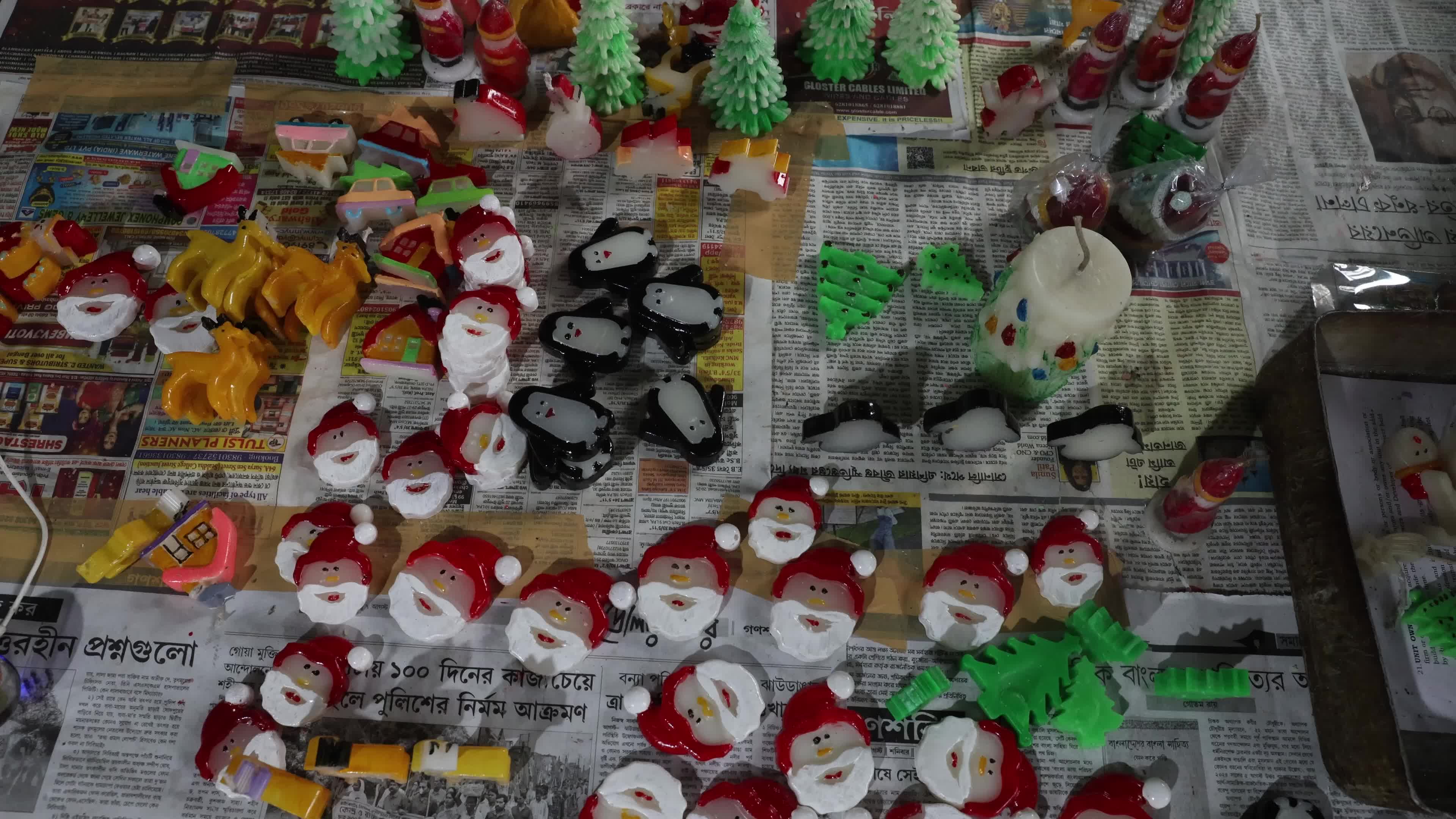 Preparation For Christmas Celebration In Kolkata, India