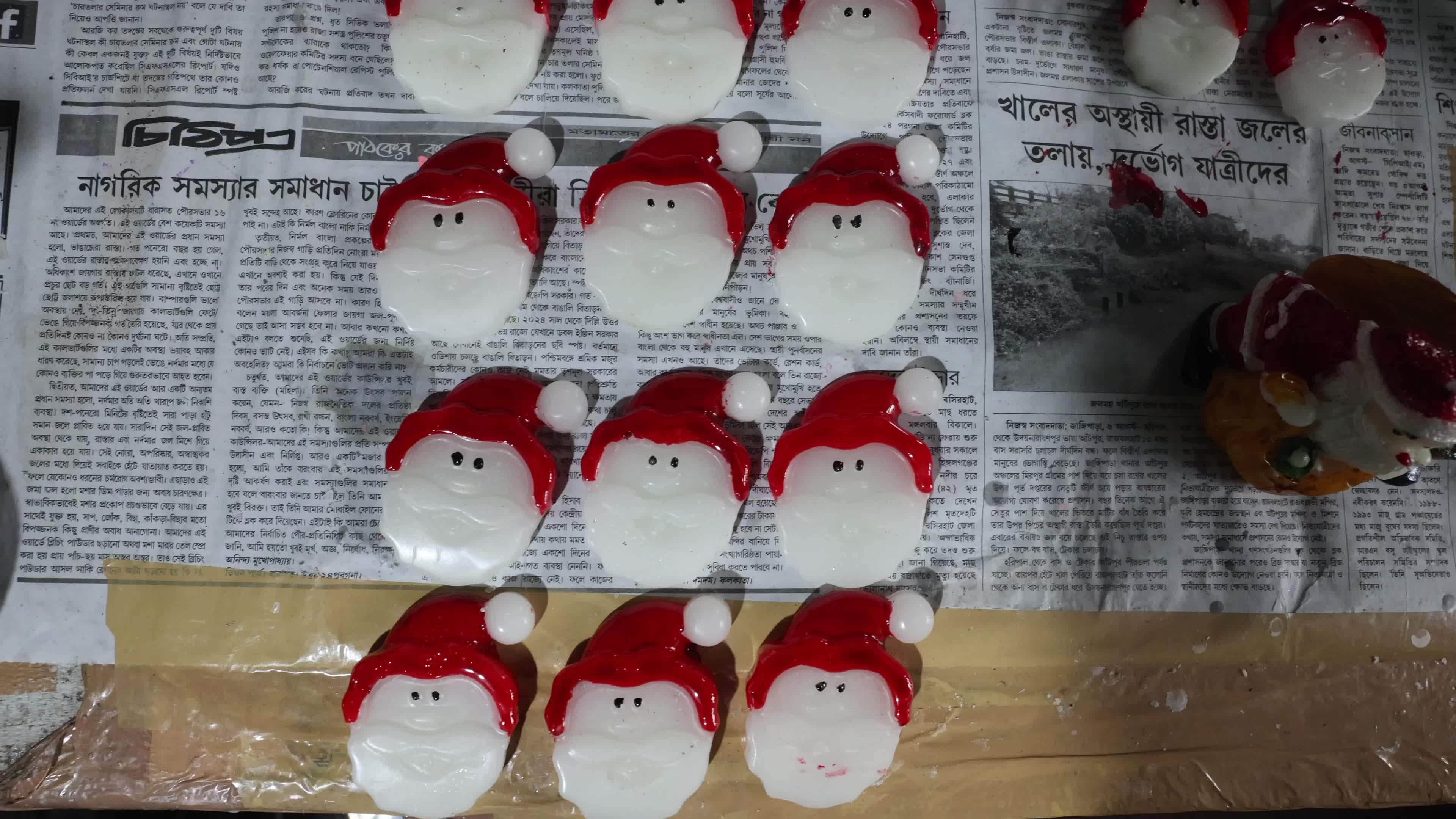 Preparation For Christmas Celebration In Kolkata, India