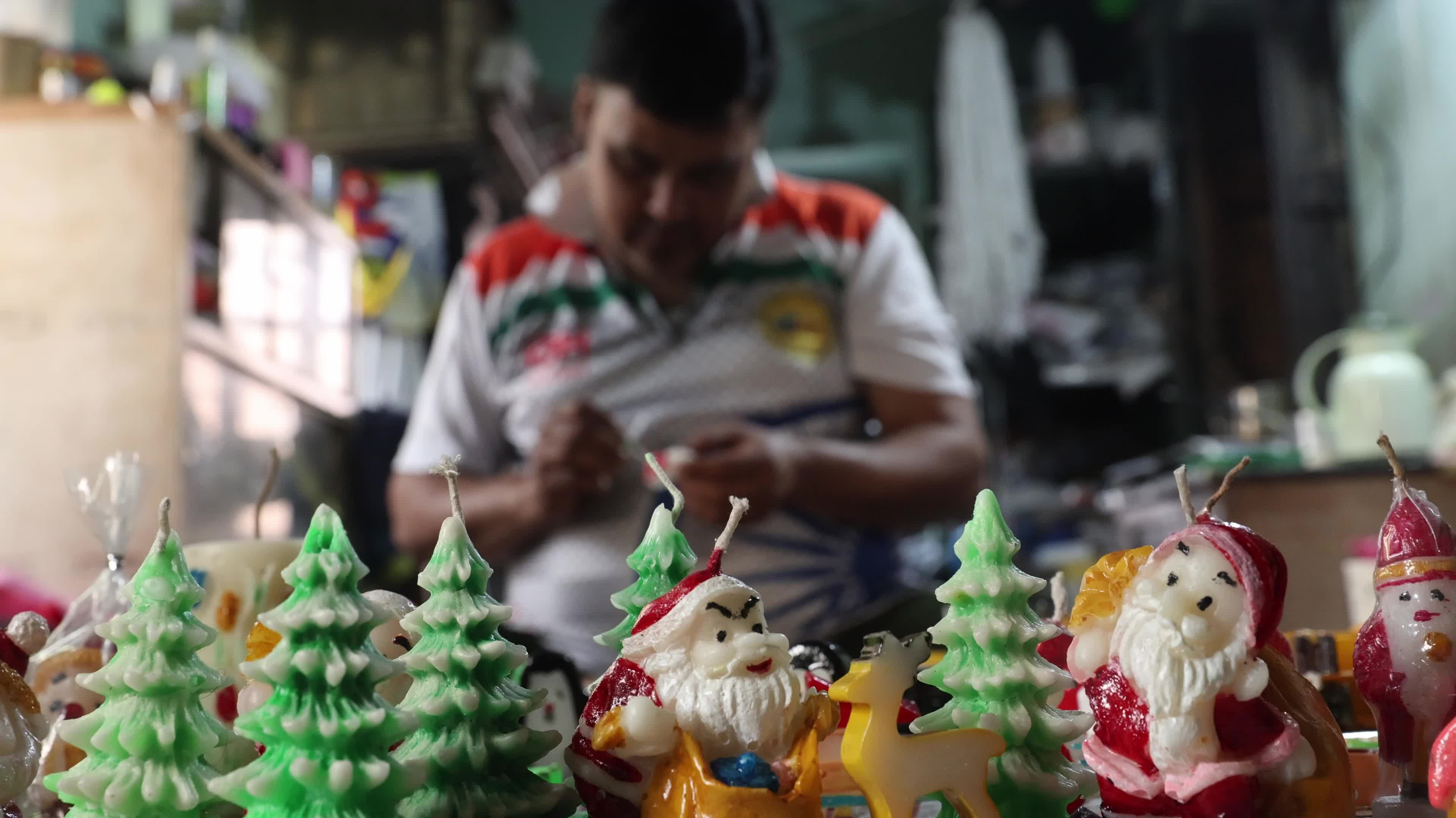 Preparation For Christmas Celebration In Kolkata, India