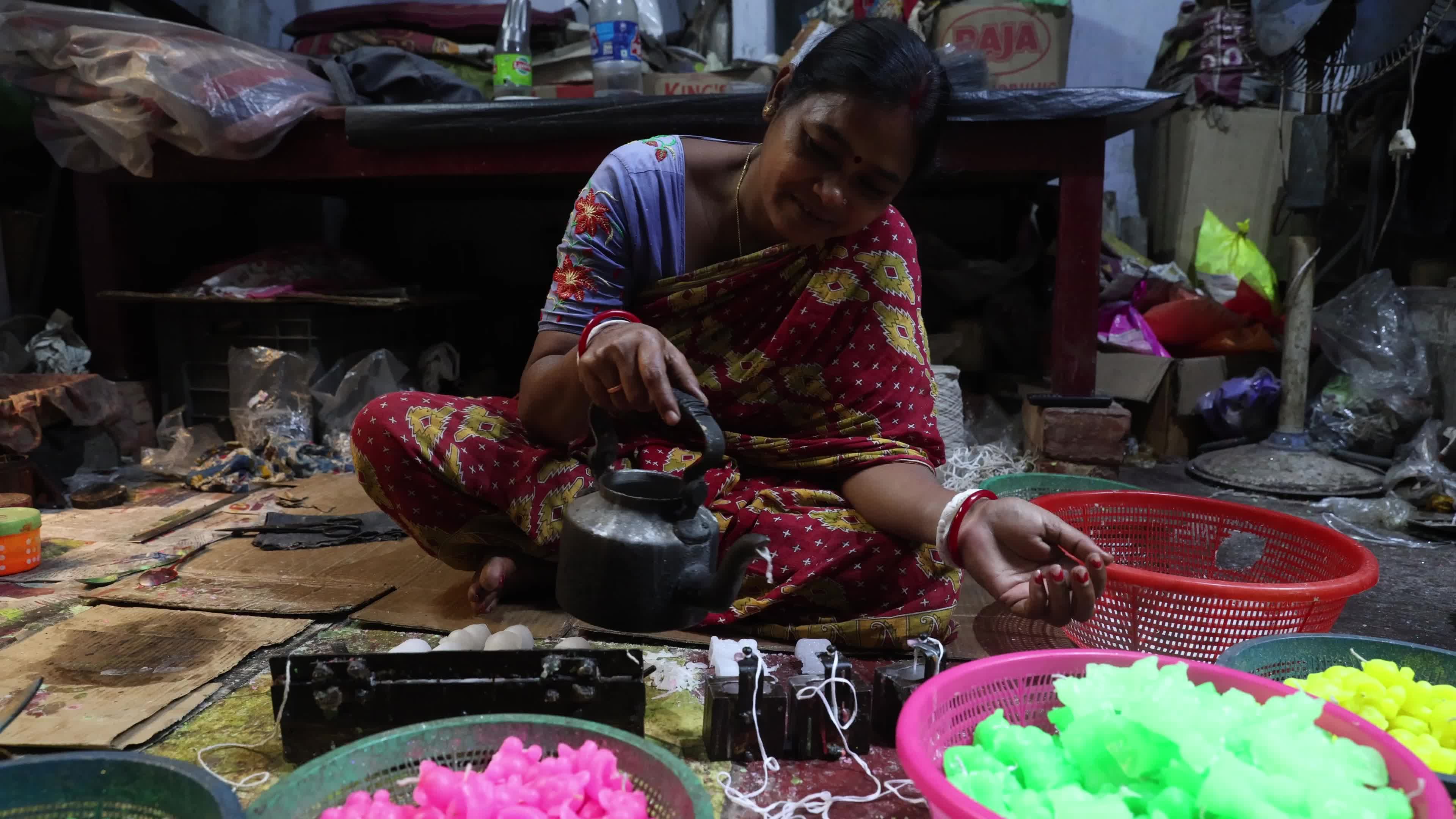 Preparation For Christmas Celebration In Kolkata, India