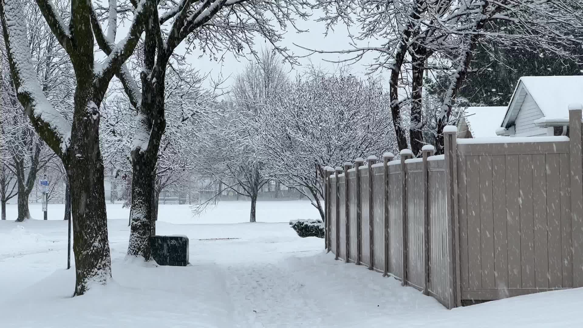 Two back-to-back snowstorms hit Toronto, Canada