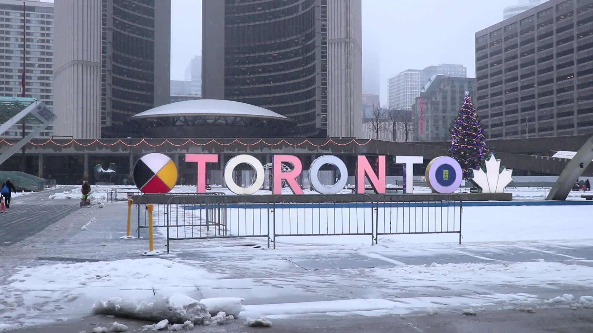 Heavy Snowfall / Toronto, Canada